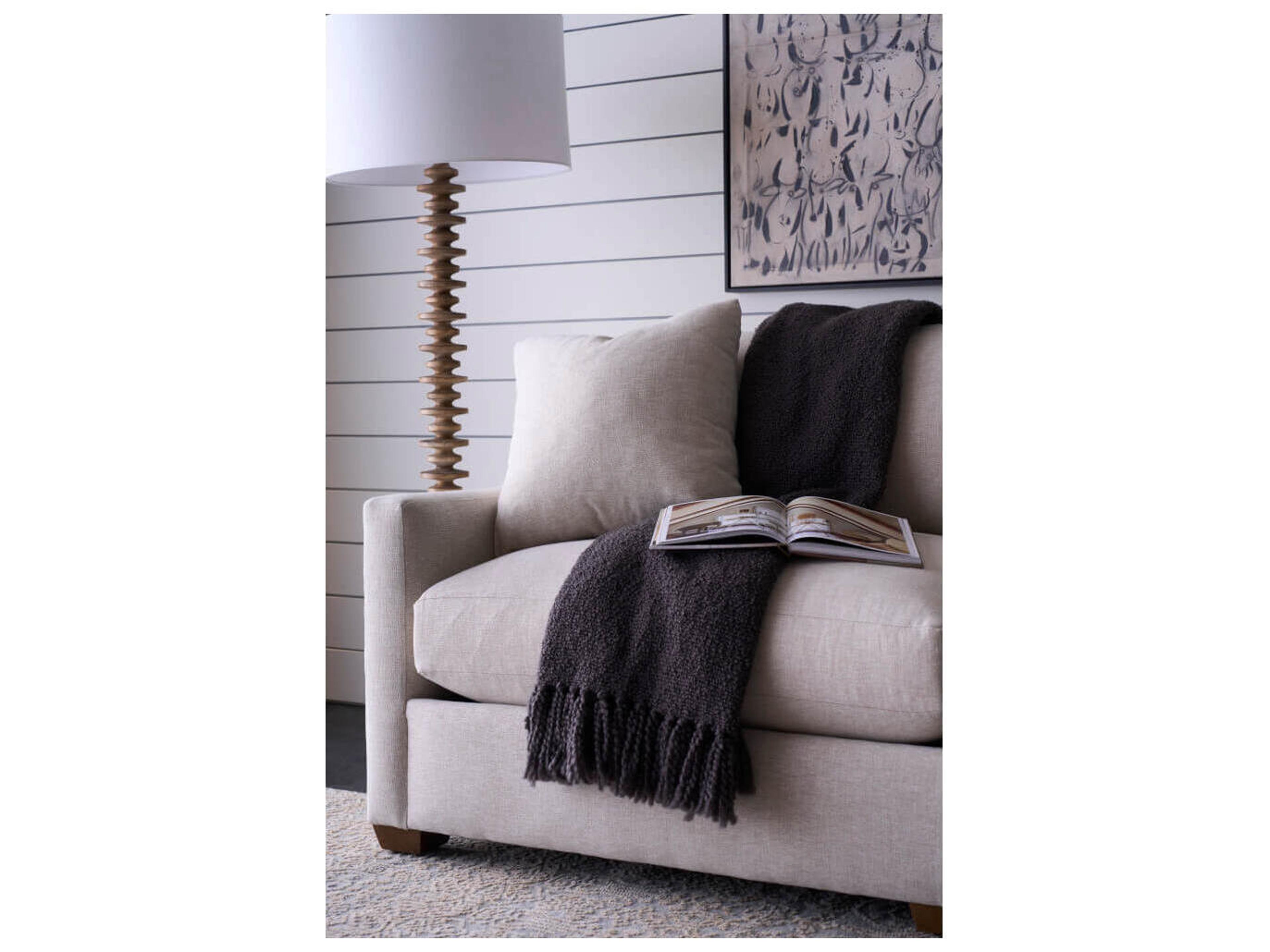 Rowe Bradford Latte Beige Upholstered Sofa