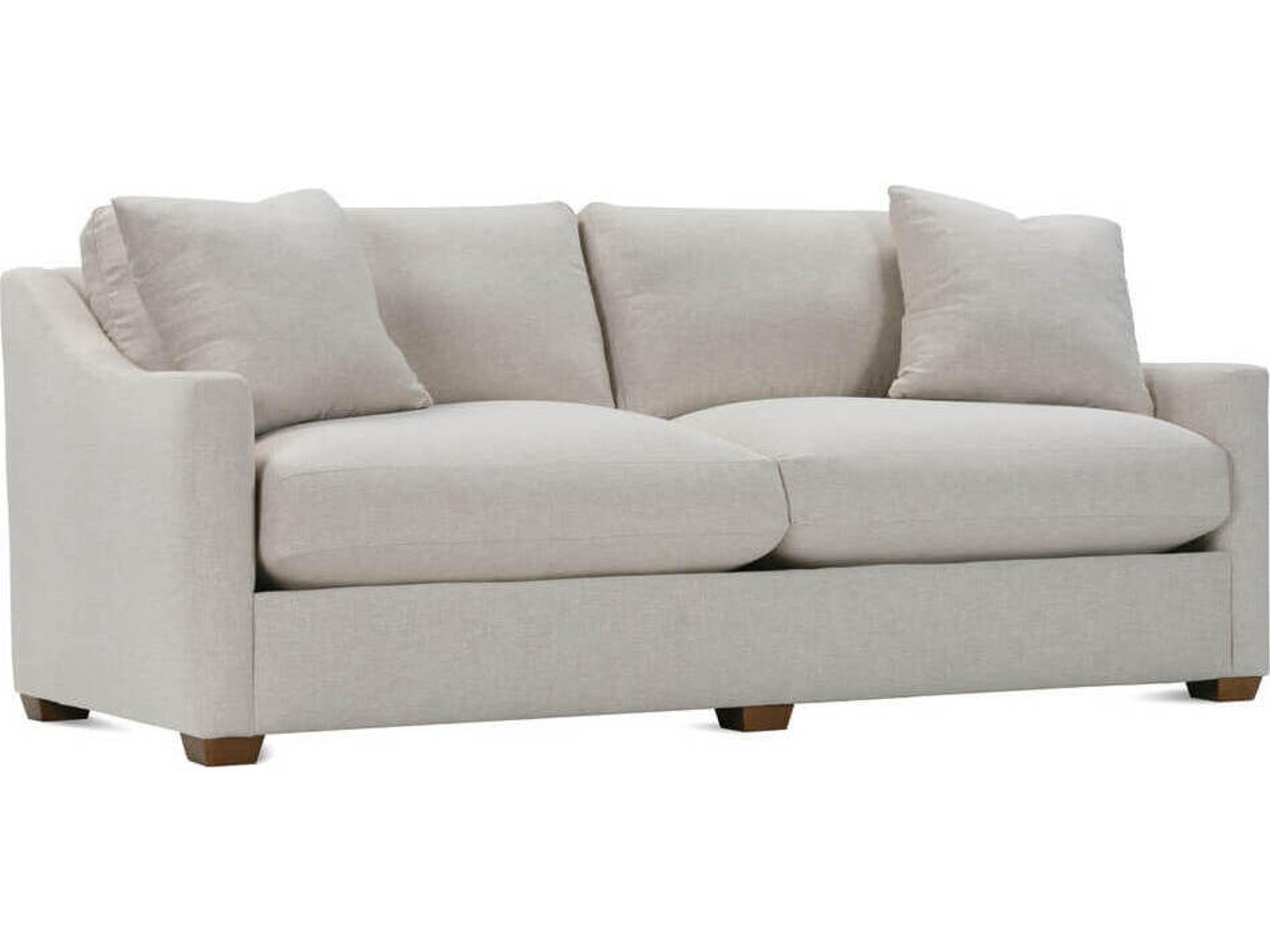 Rowe Bradford Latte Beige Upholstered Sofa