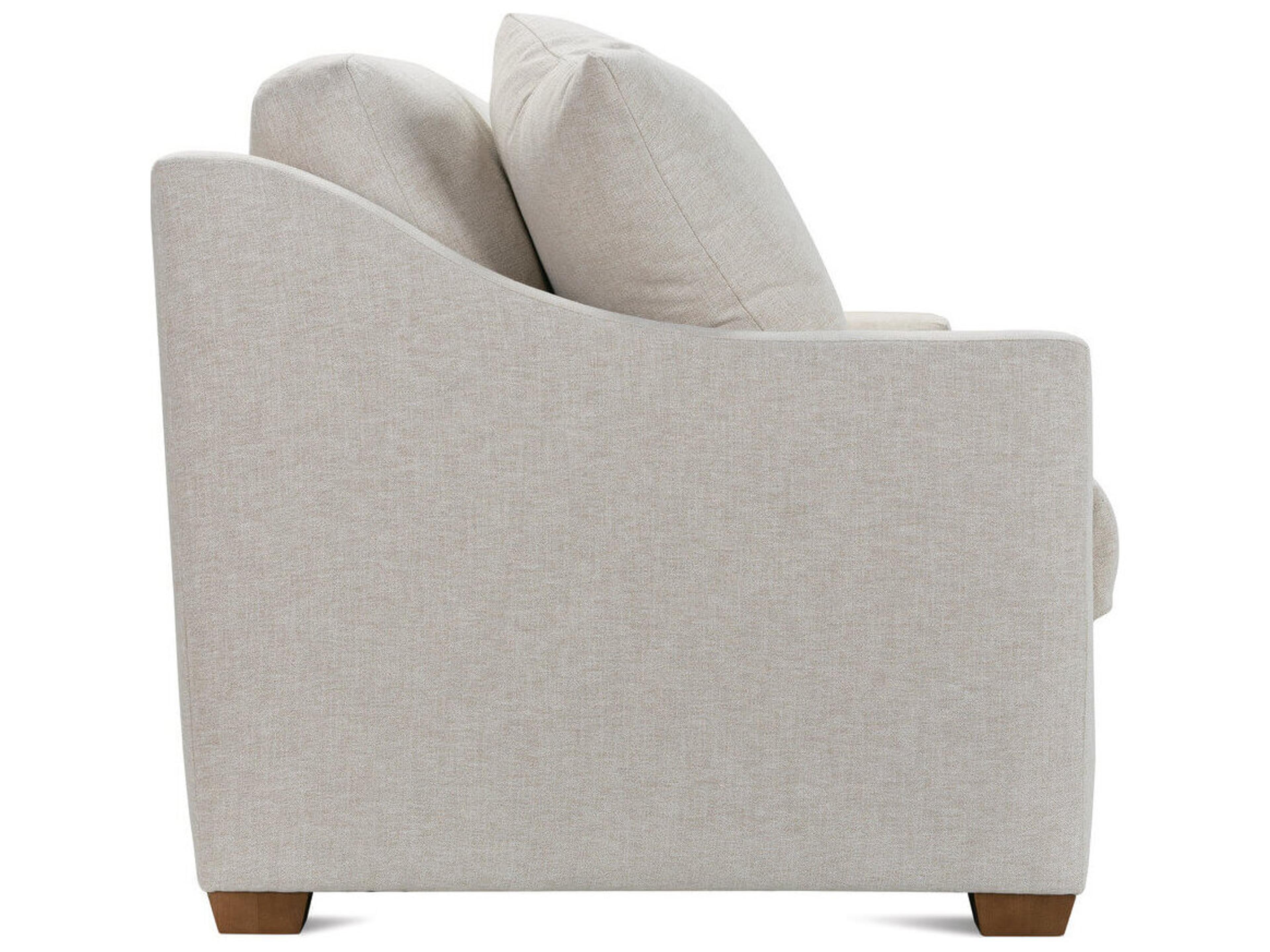 Rowe Bradford Latte Beige Upholstered Sofa