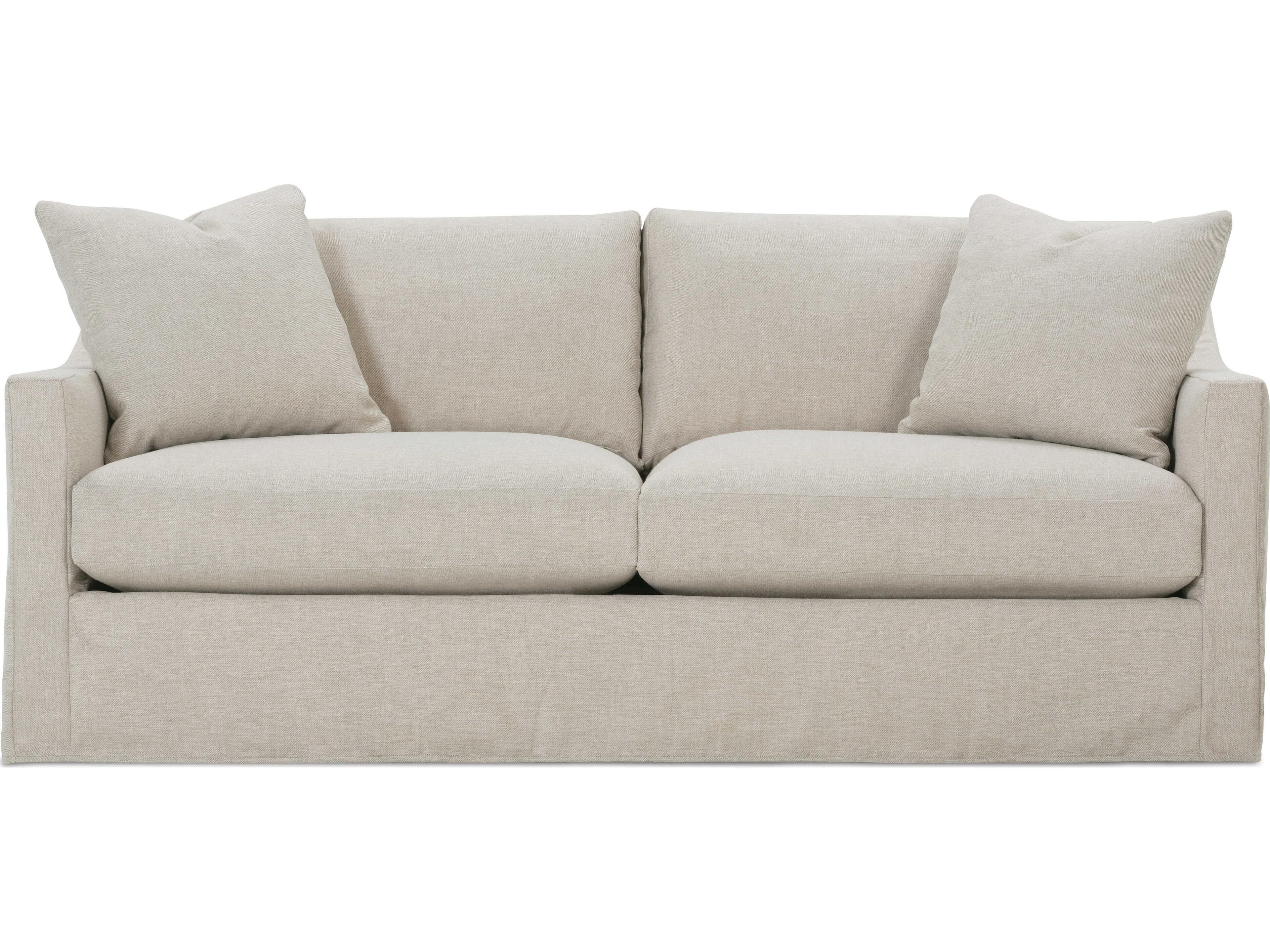 Bradford Beige Upholstered Sofa with Slipcover