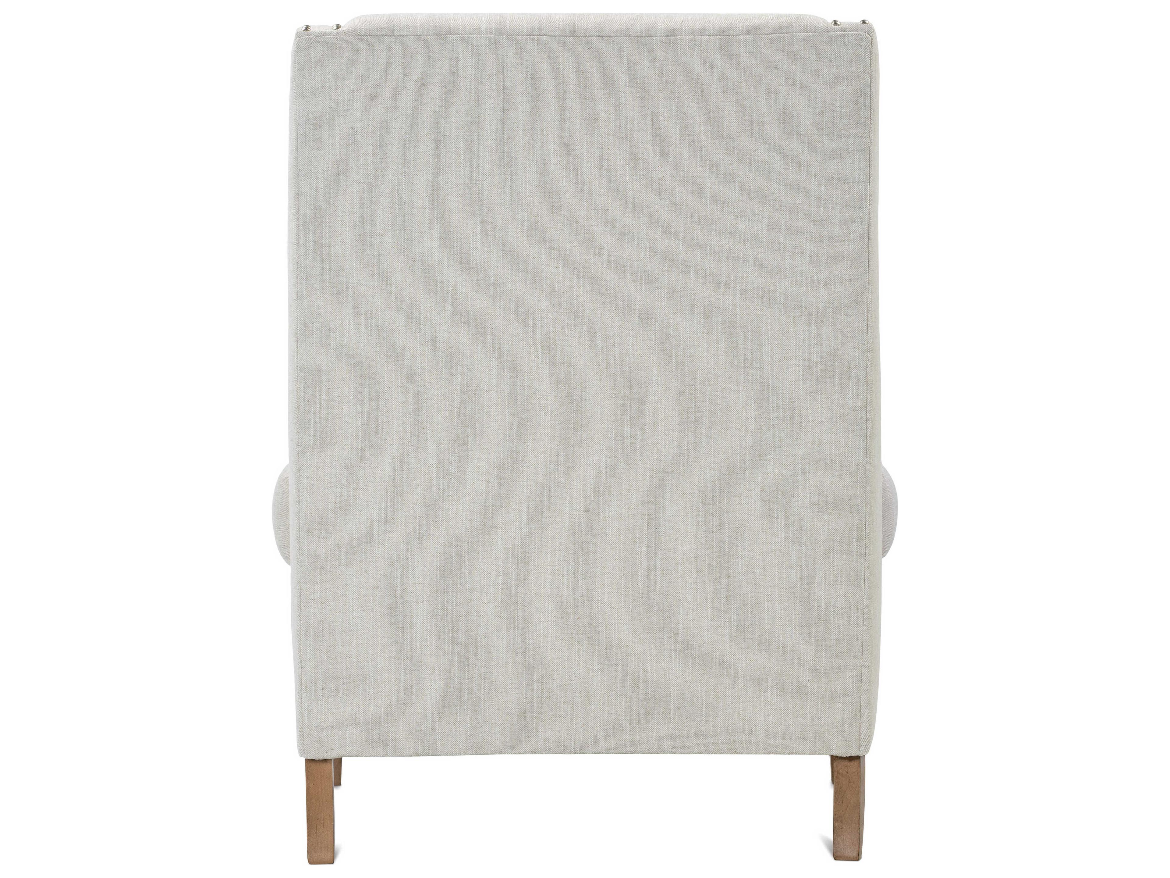 Rowe Tinsley Beige Fabric Accent Chair