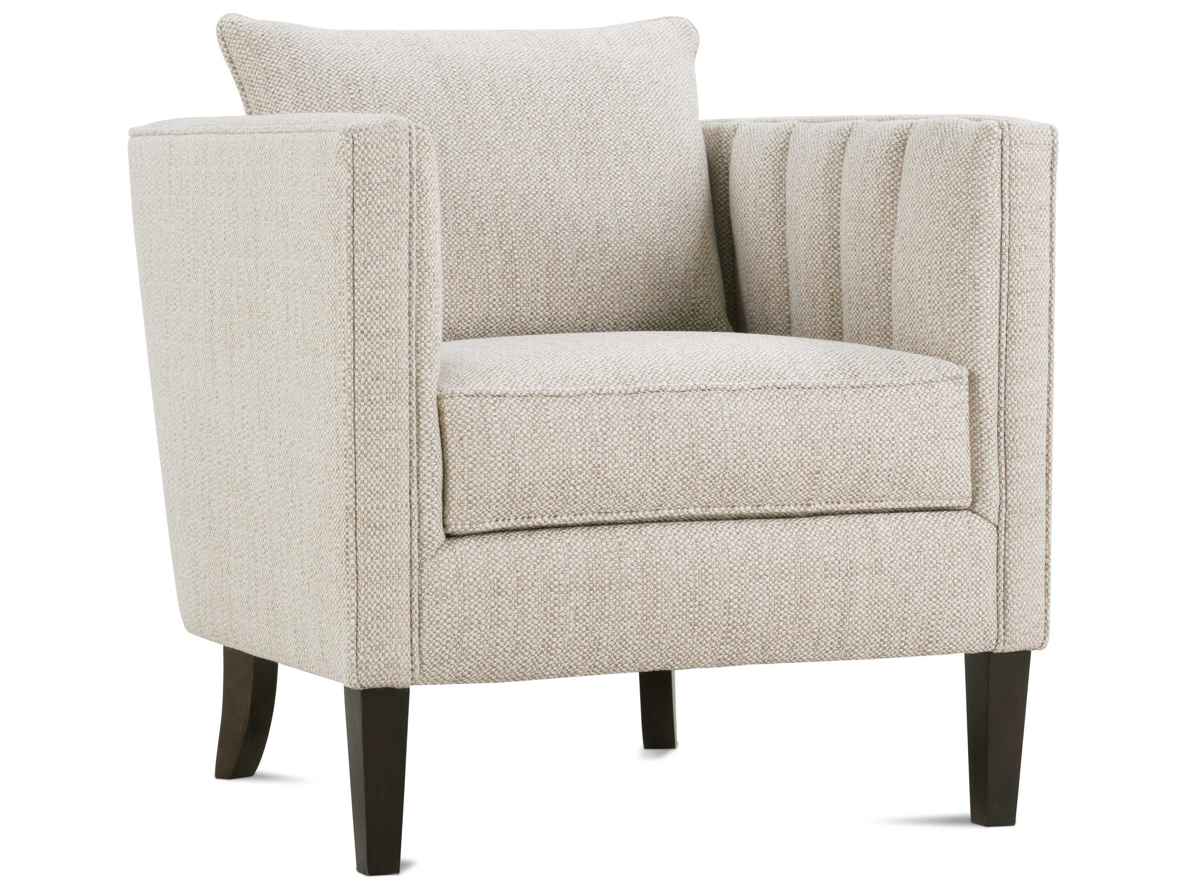 Kitt Beige Fabric Accent Chair