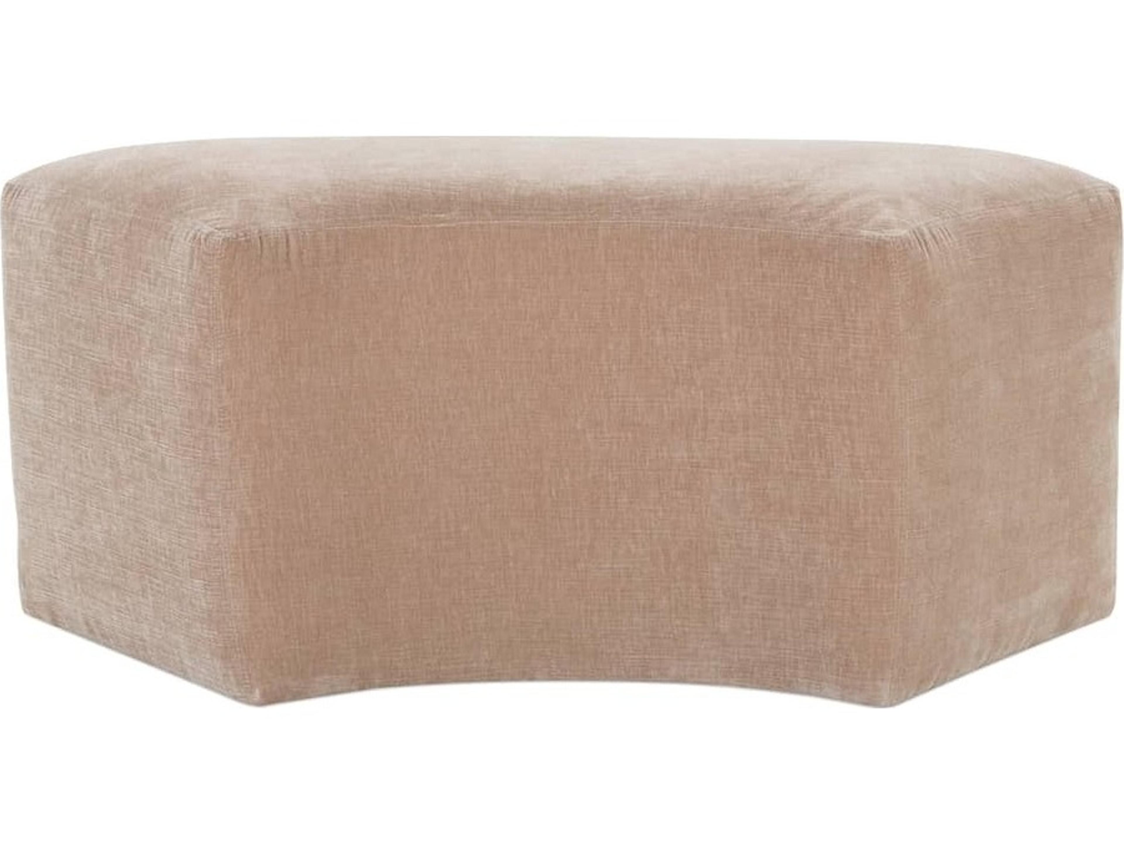 Rowe Neoma Pink Upholstered Ottoman