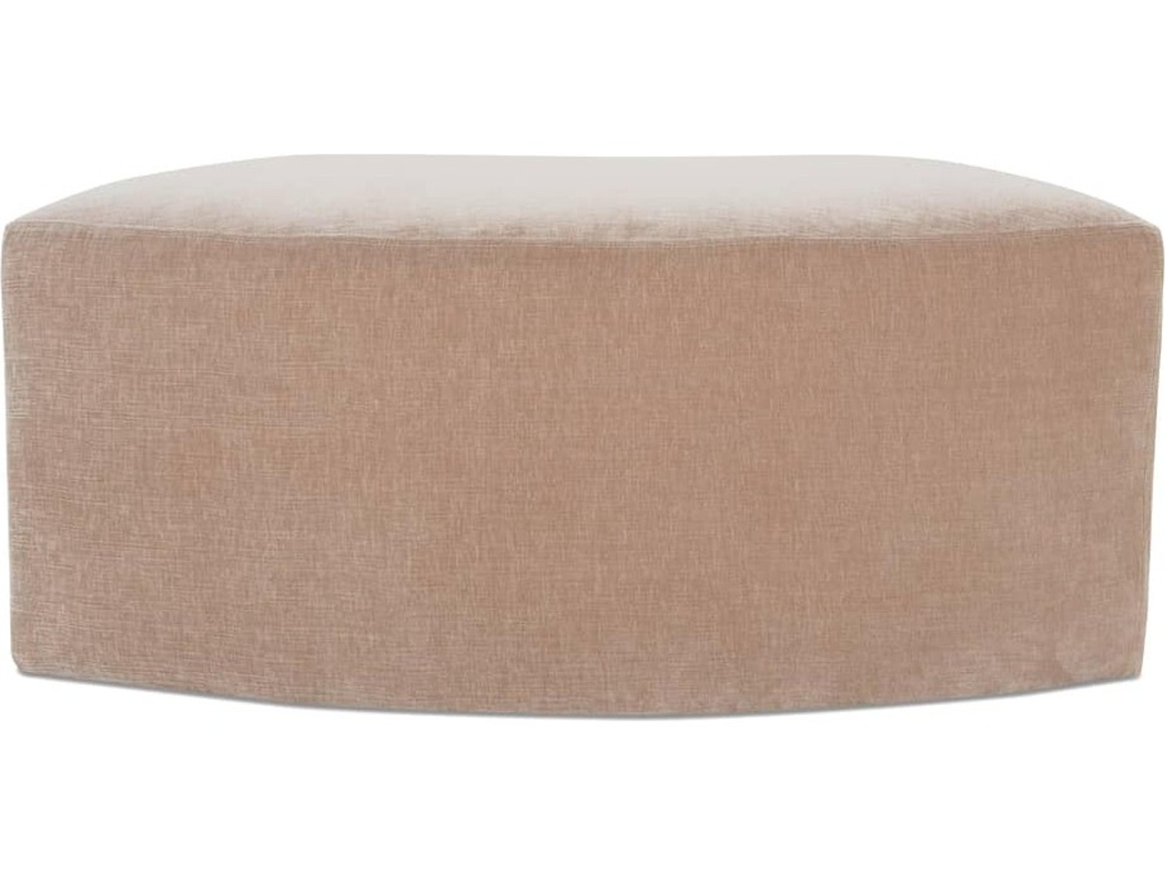 Rowe Neoma Pink Upholstered Ottoman