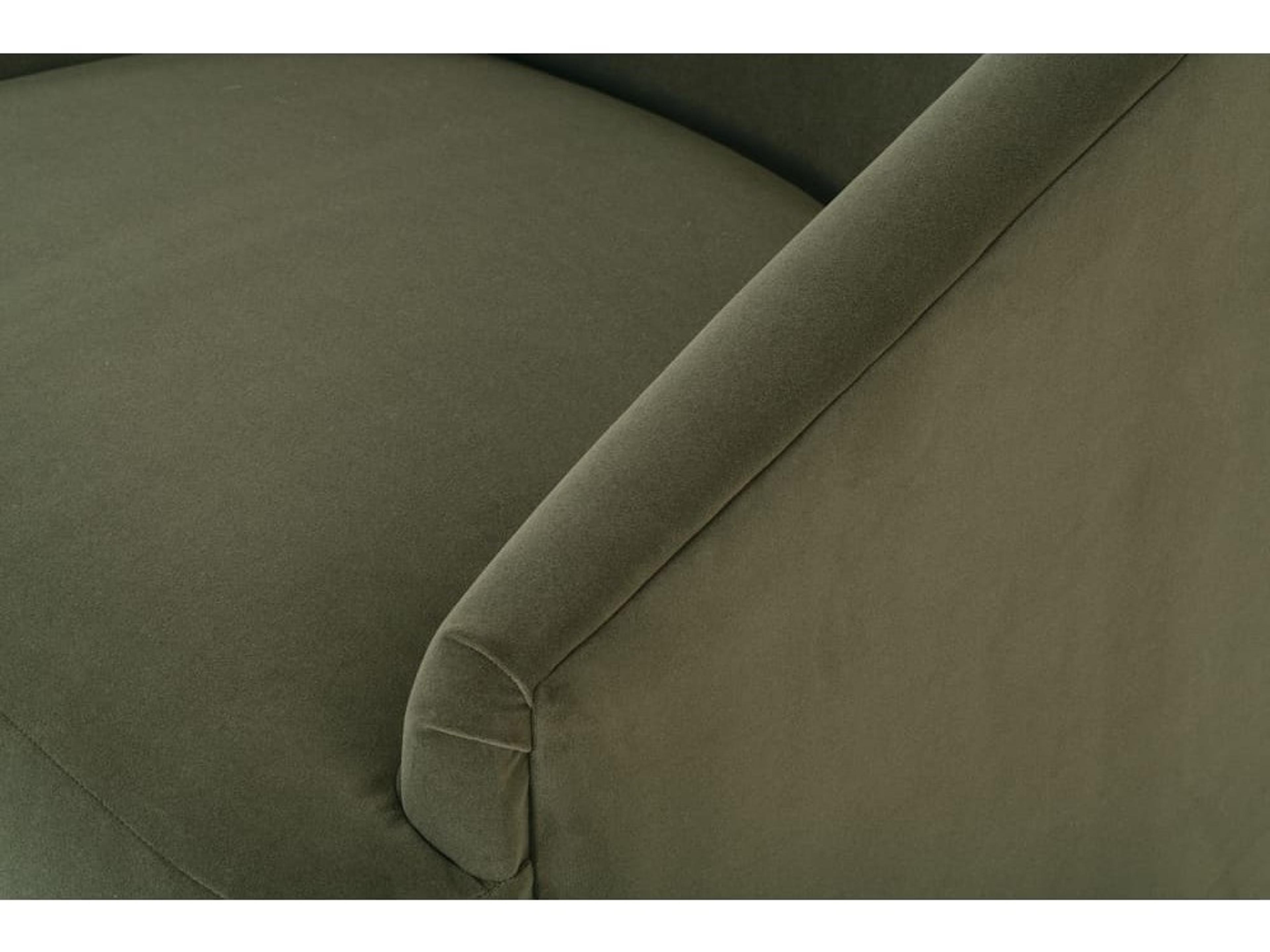 Rowe Bernie Swivel Green Fabric Accent Swivel Chair