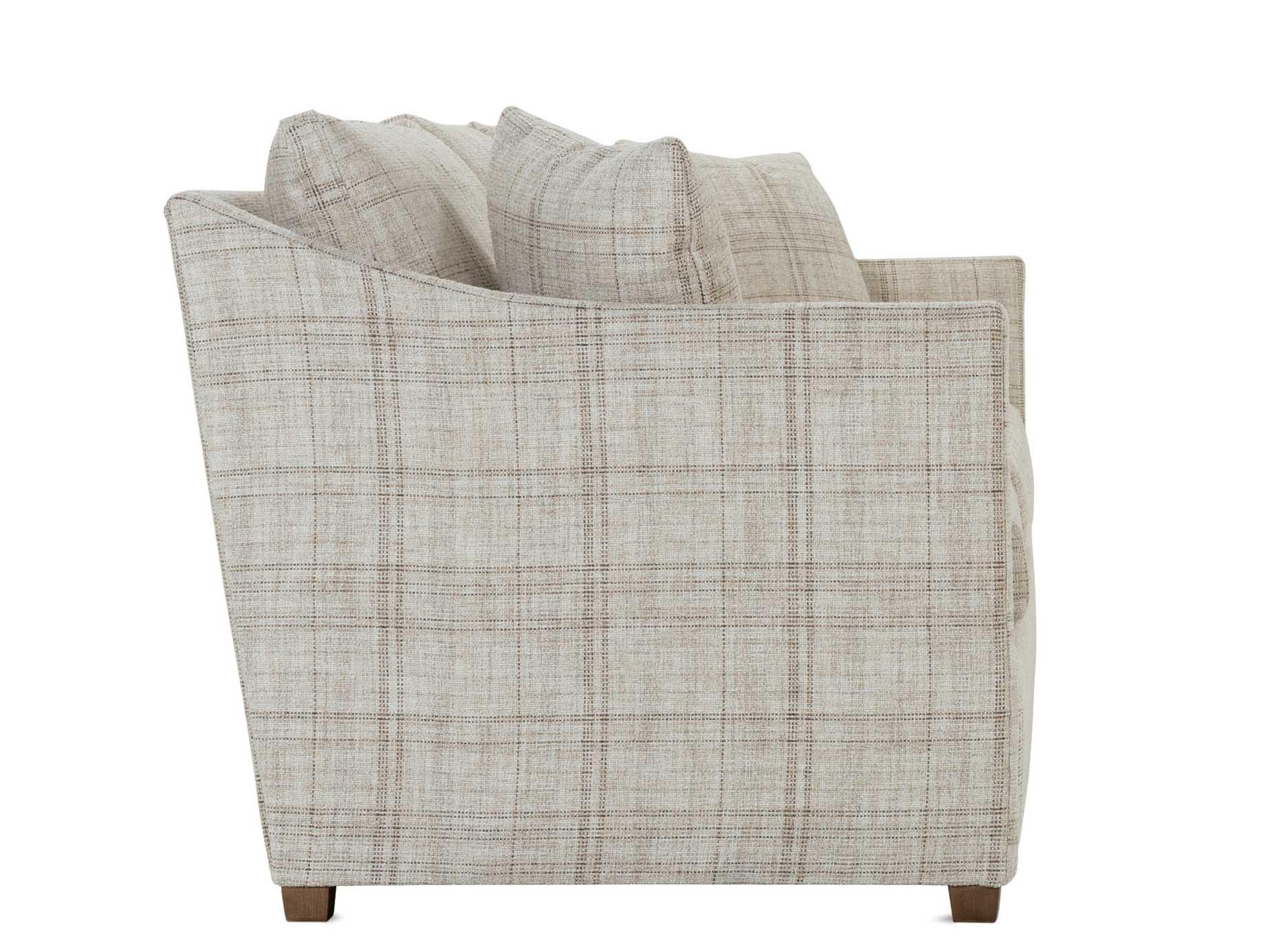 Rowe Serena Beige Upholstered Sectional Sofa