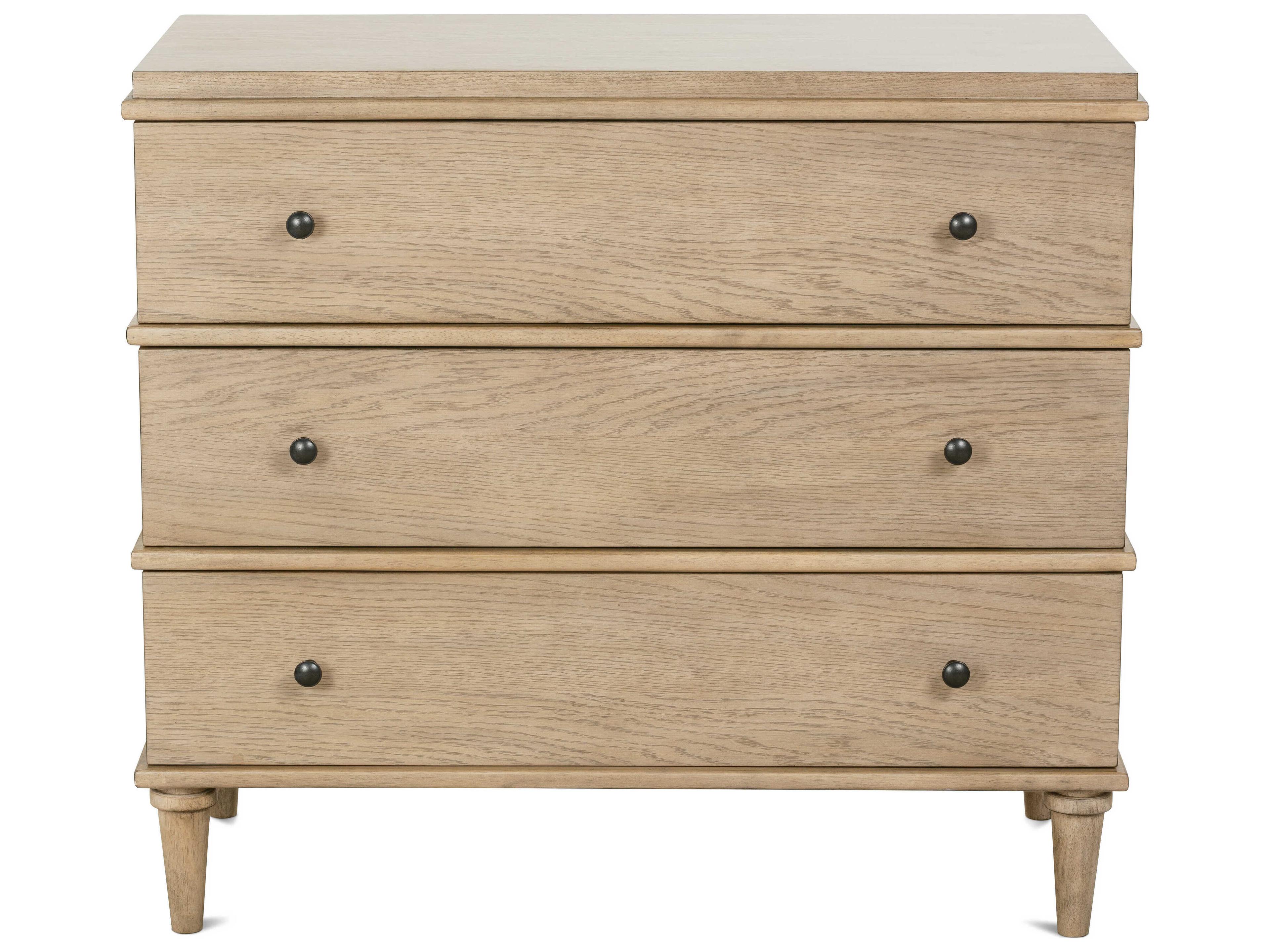 Rowe Provence Sand Brown Oak Wood Accent Chest