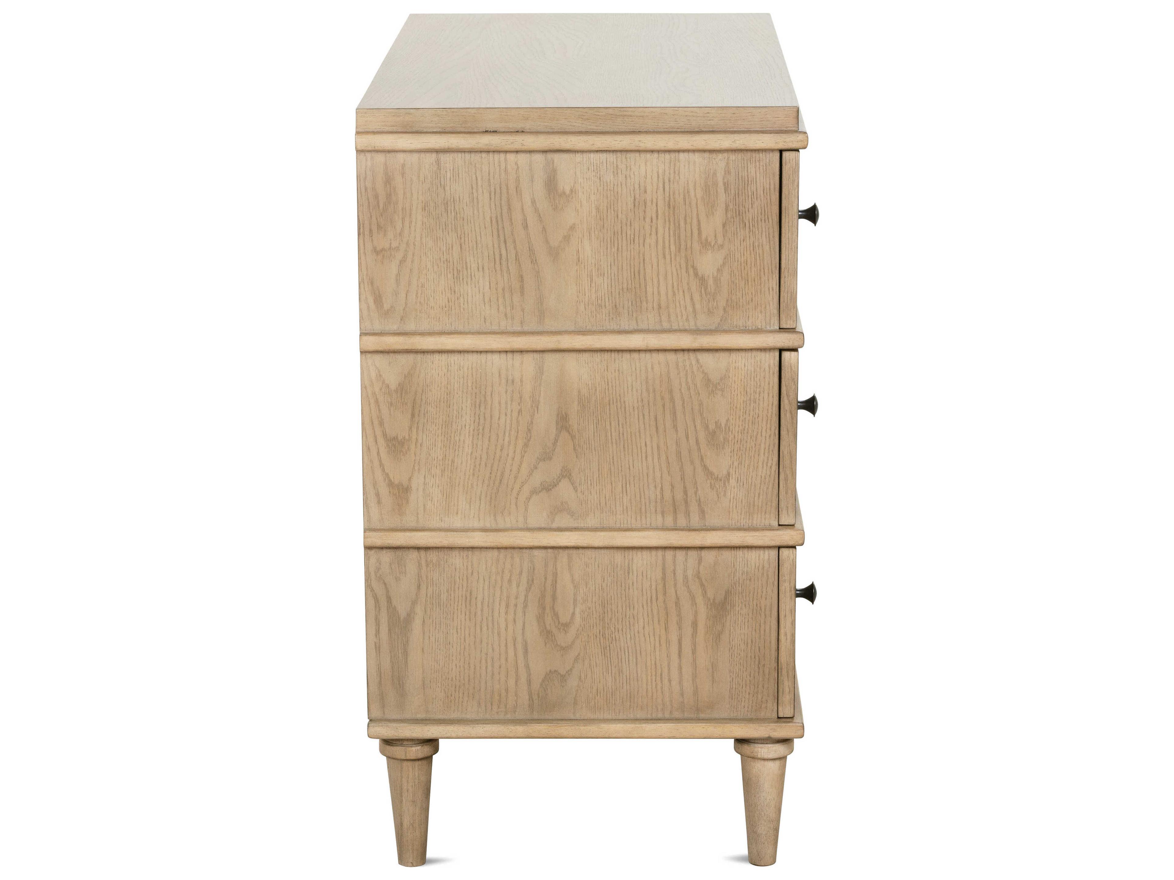 Rowe Provence Sand Brown Oak Wood Accent Chest