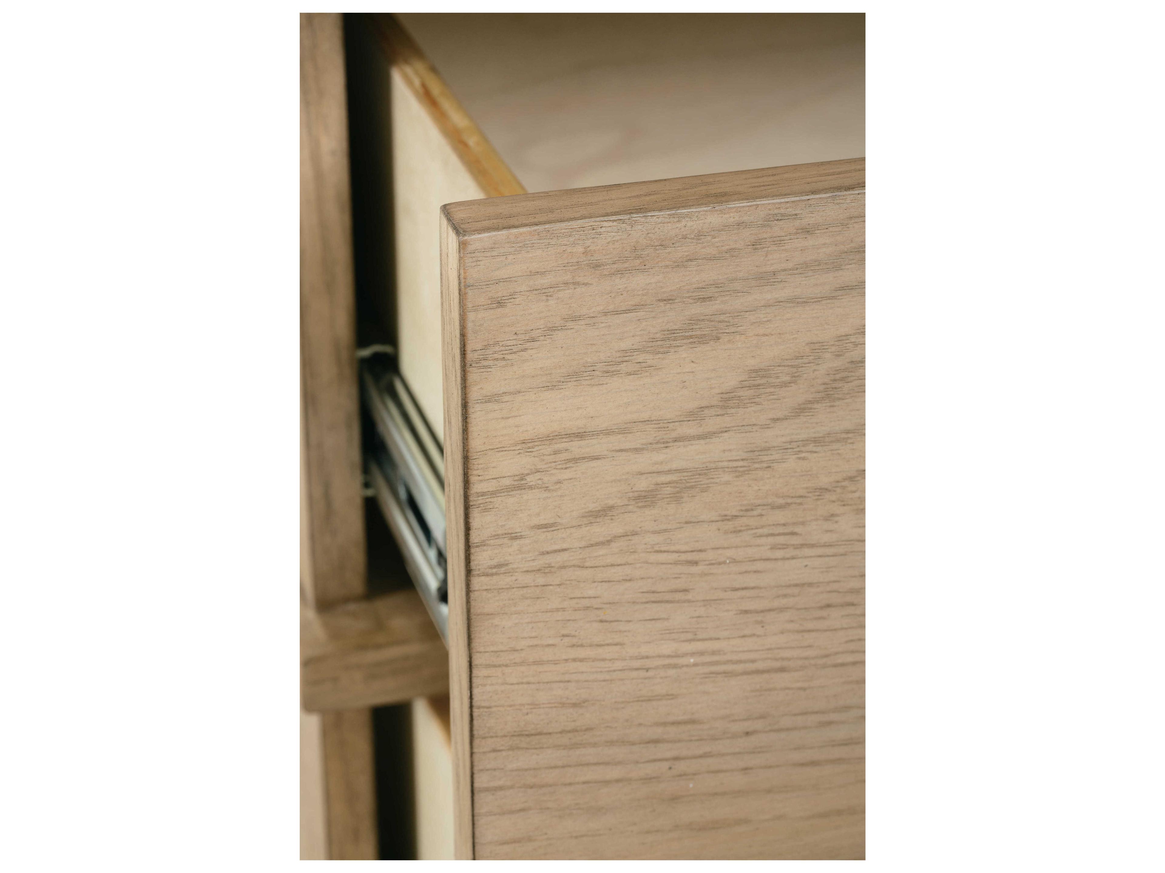 Rowe Provence Sand Brown Oak Wood Accent Chest