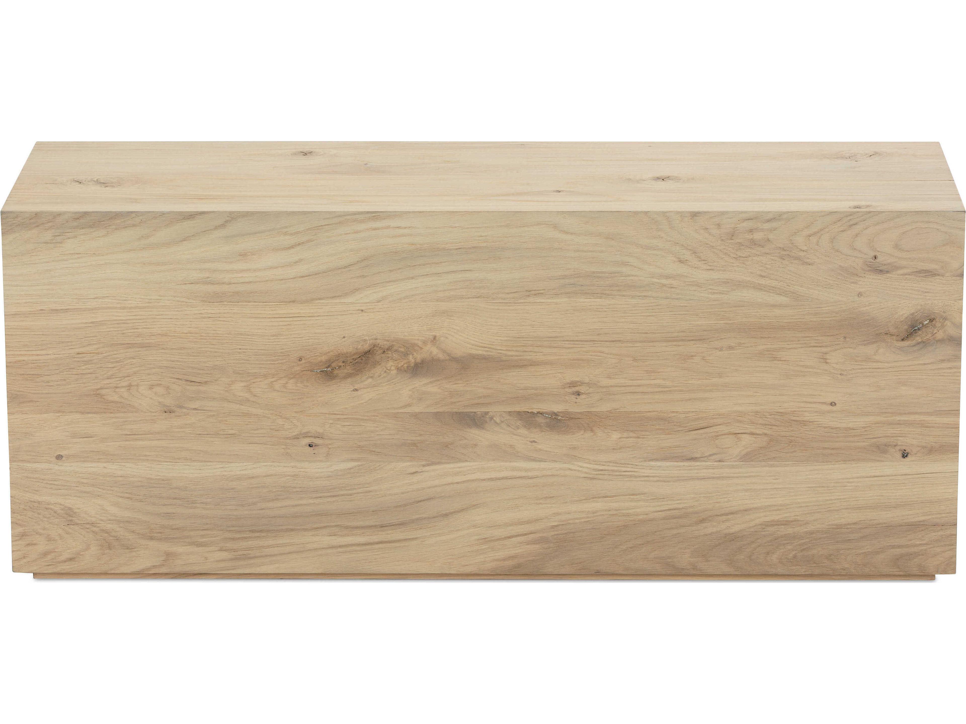 Rowe Indira Rectangular Wood Vintage Oak End Table