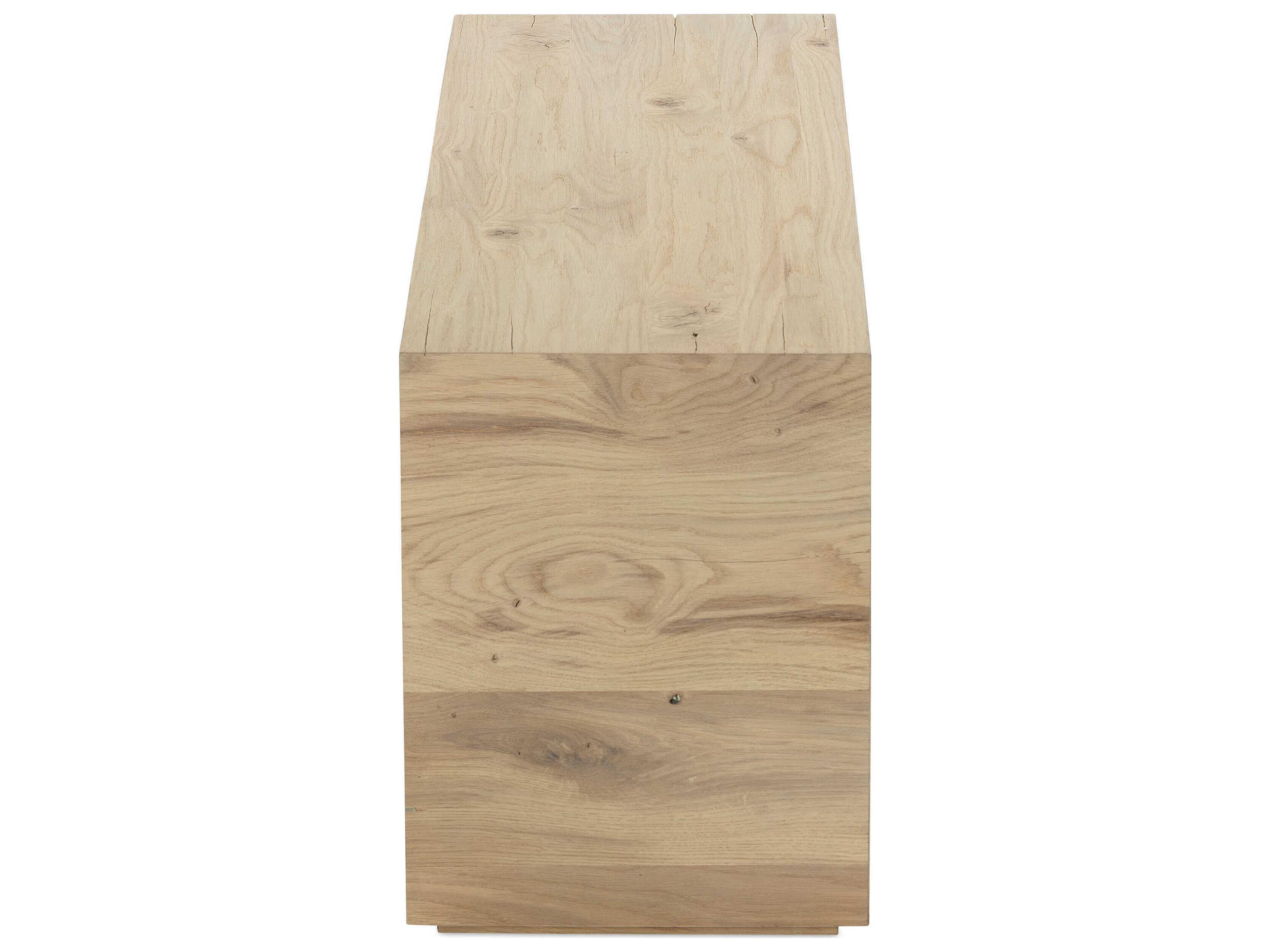 Rowe Indira Rectangular Wood Vintage Oak End Table