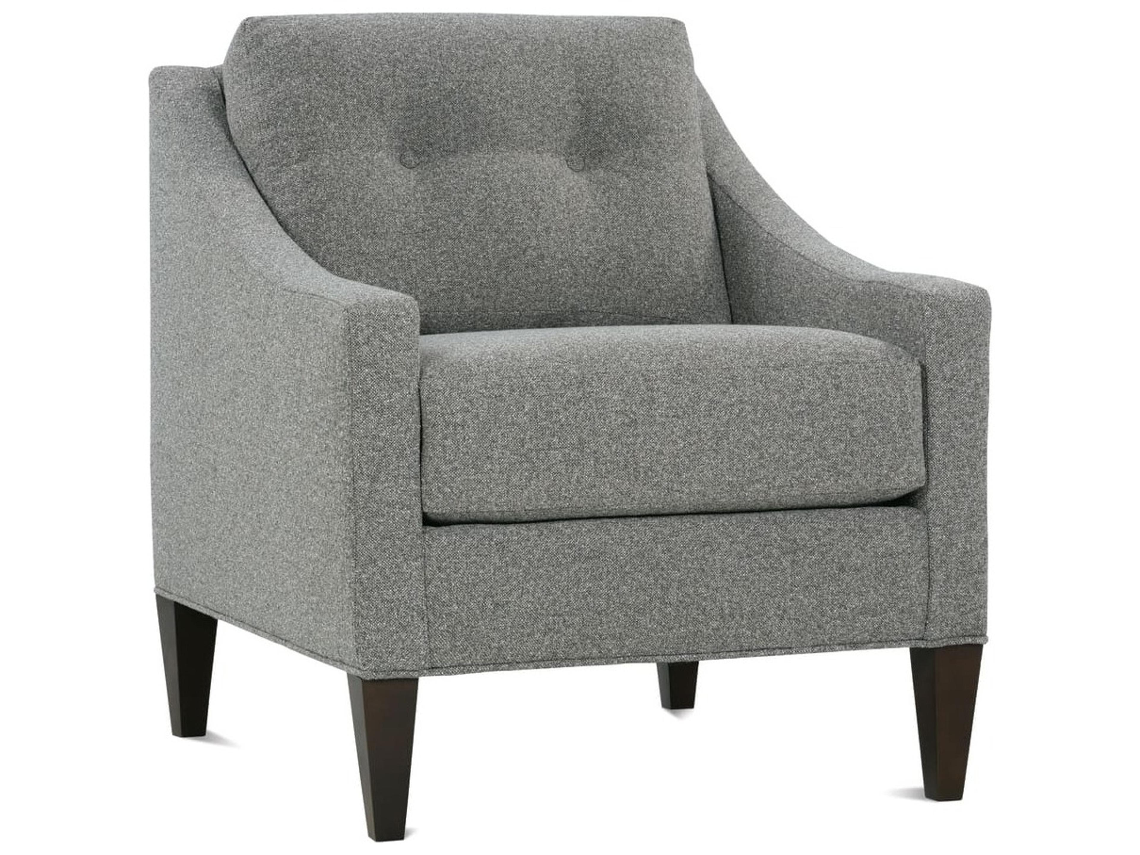 Keller Gray Fabric Accent Chair