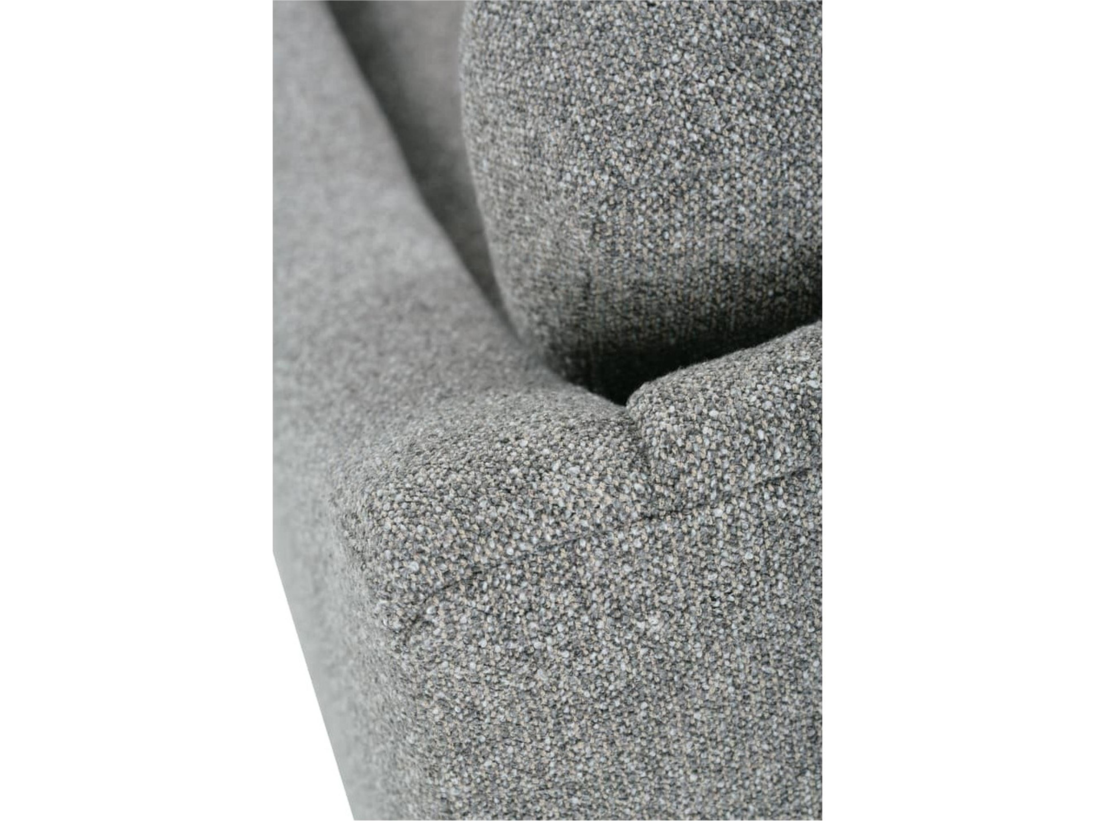 Rowe Keller Gray Fabric Accent Chair