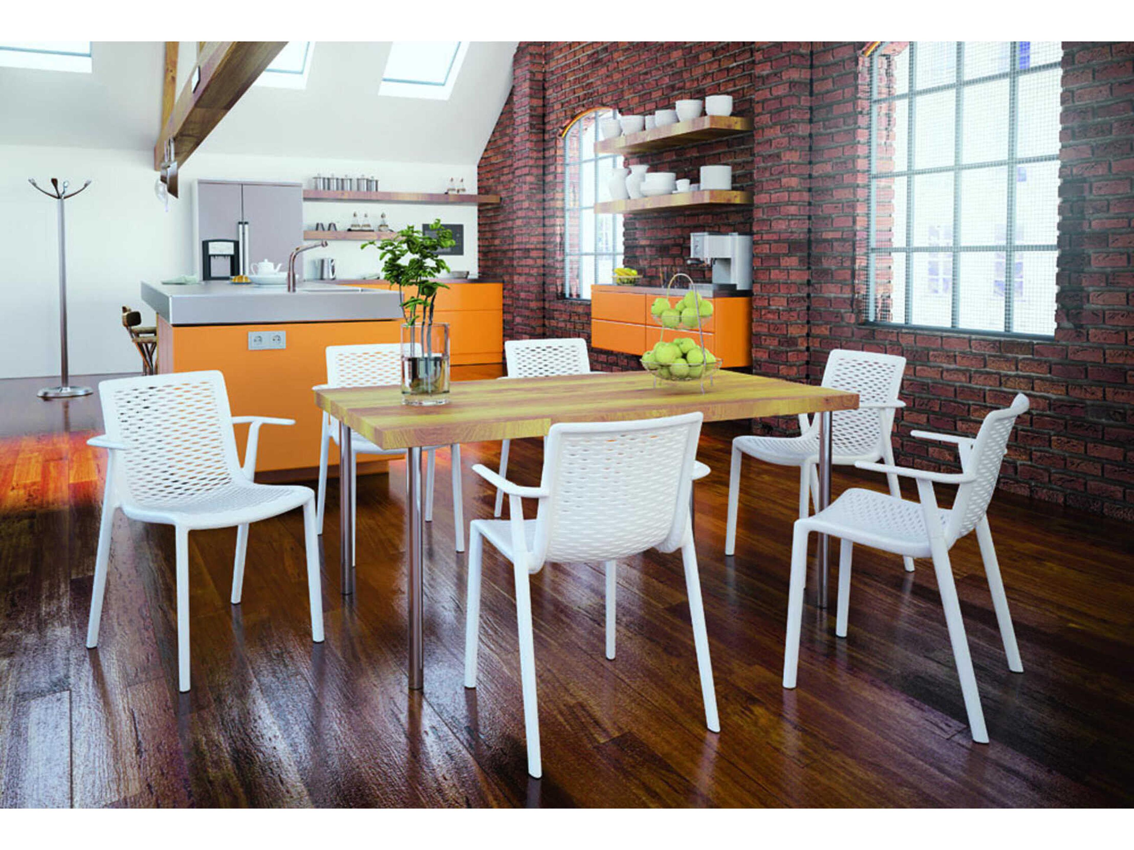 Resol Netkat Dining Armchair White Price Includes 4