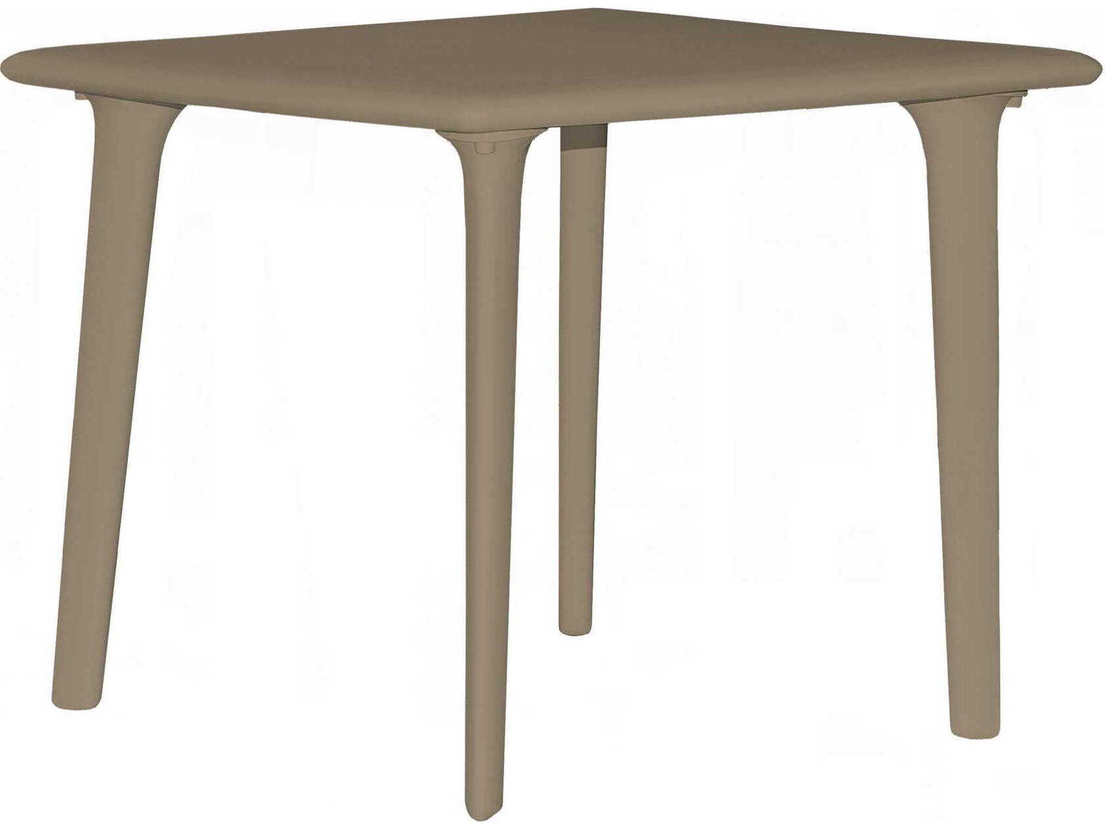 New Dessa Square Dining Table Chocolate