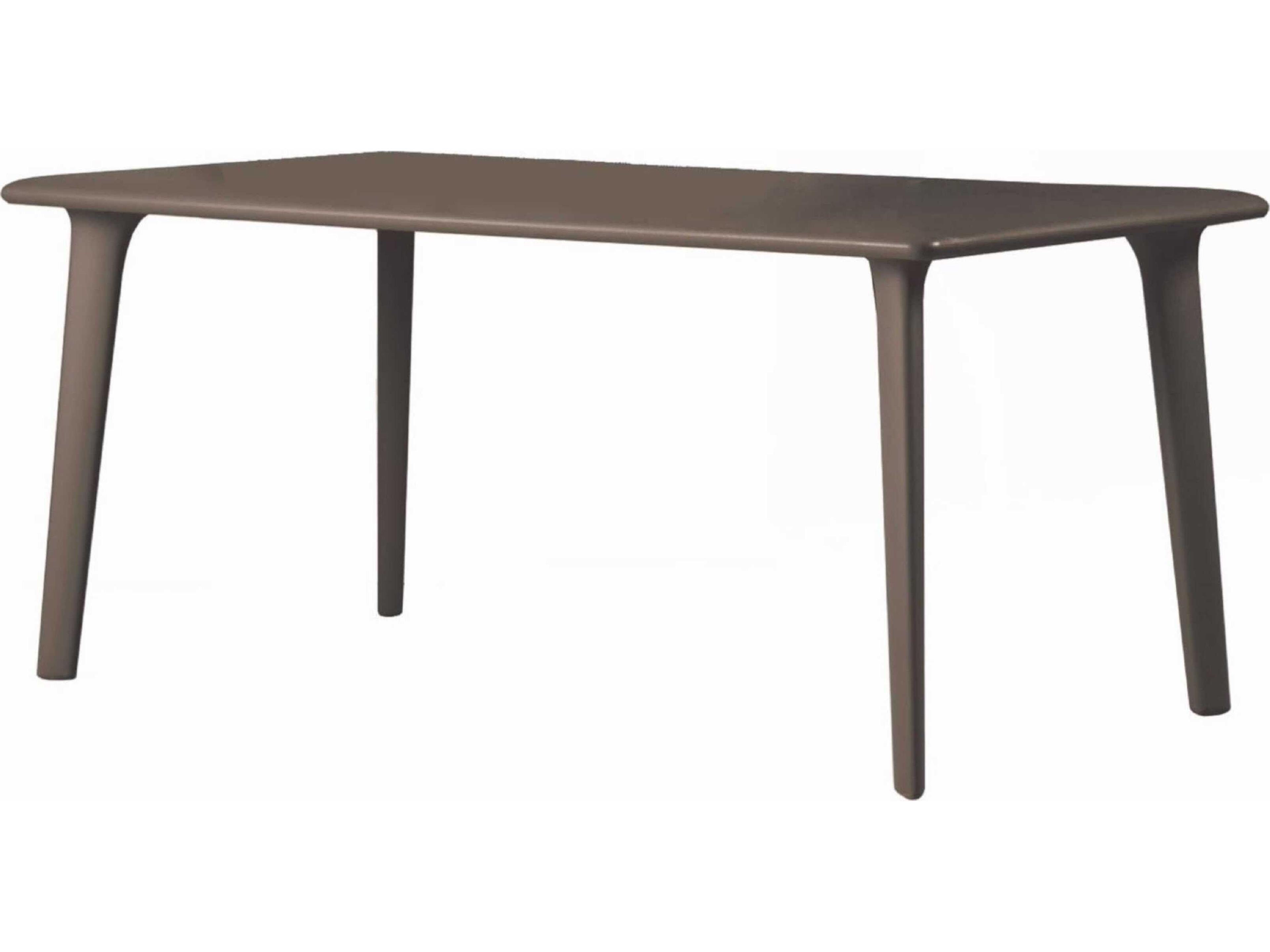 New Dessa Rectangular Dining Table Chocolate