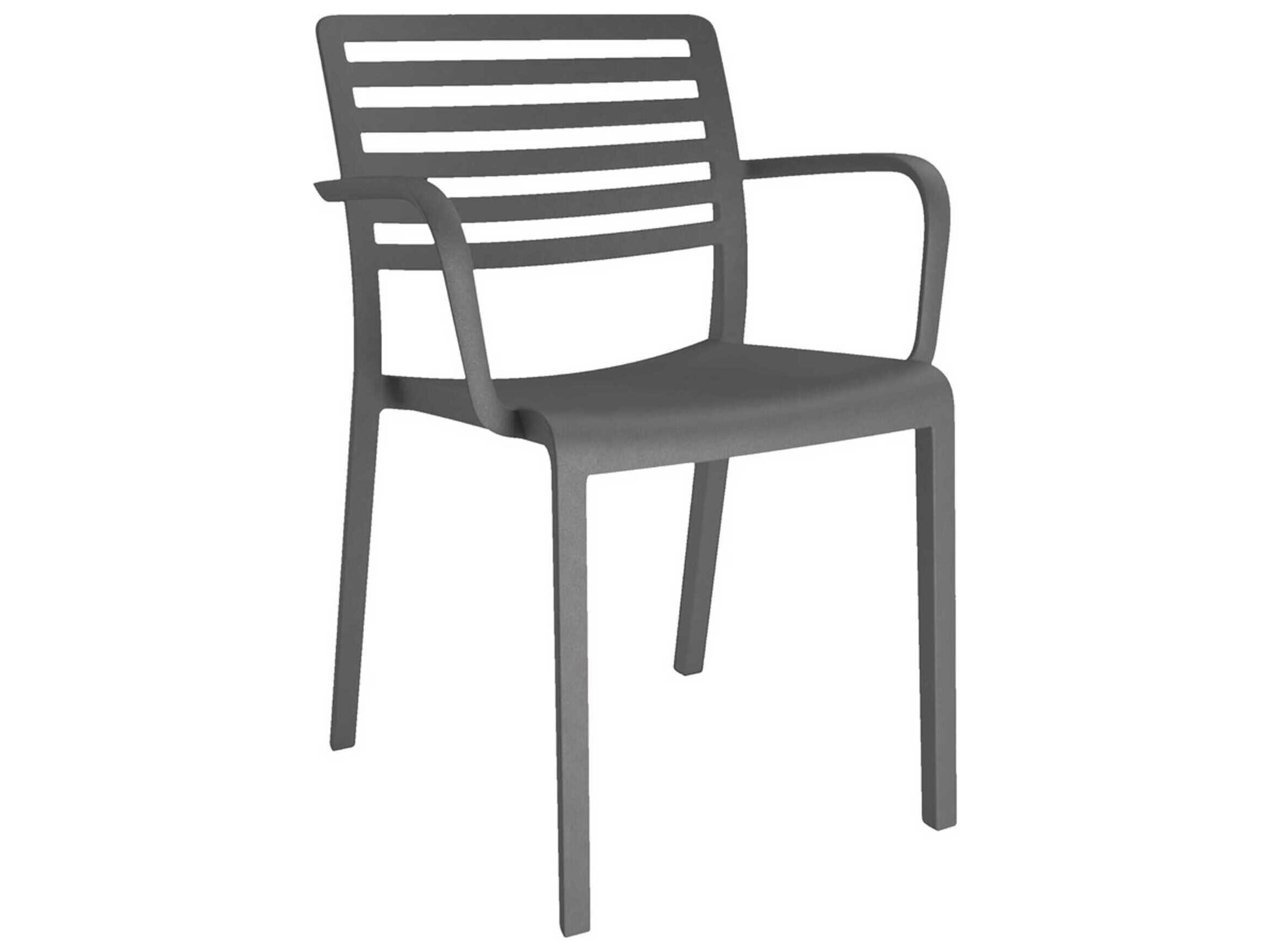 Lama Dining Armchair Dark Grey Price Includes 4