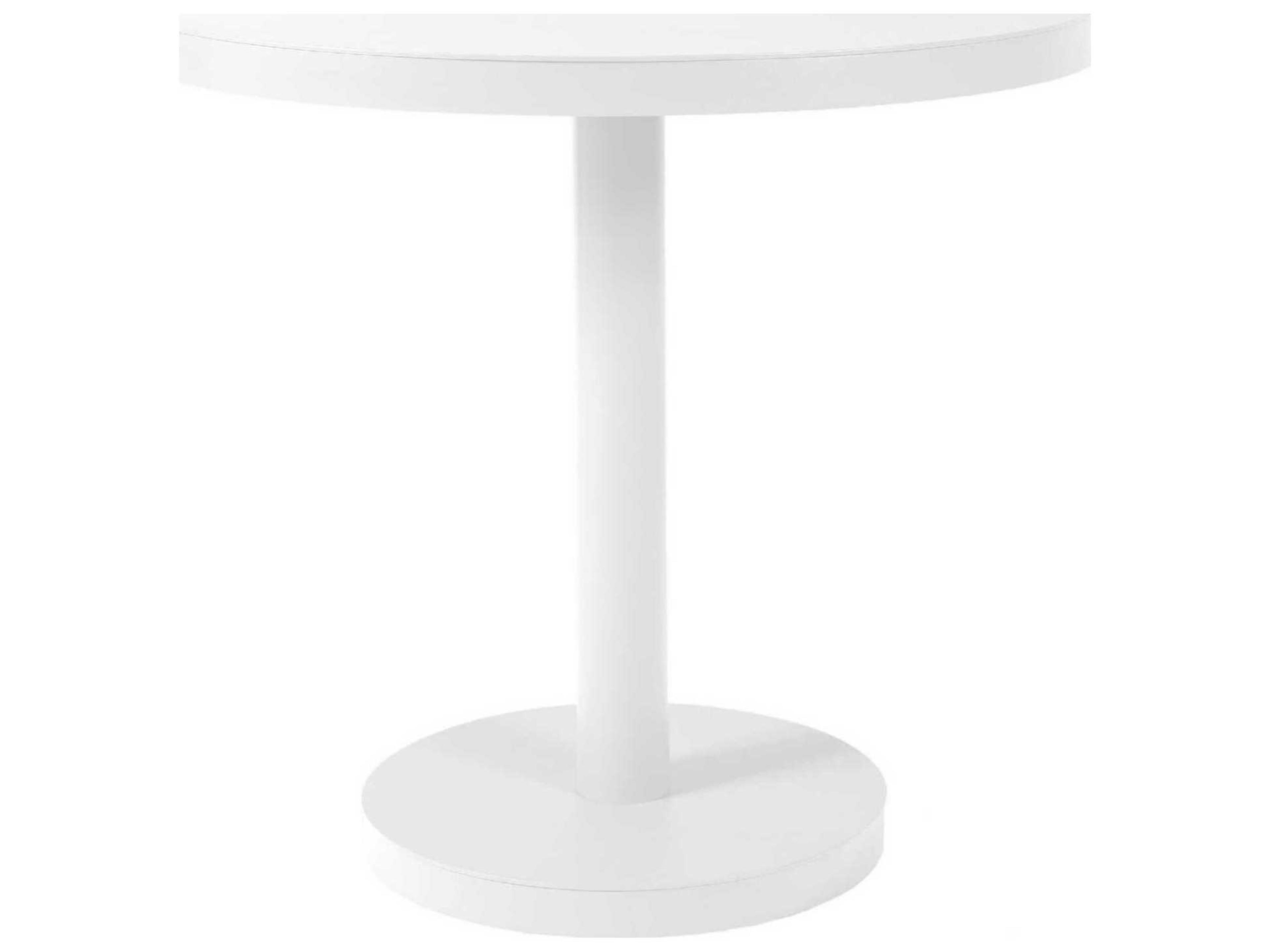 Barcino Round Dining Table 31 diameter White