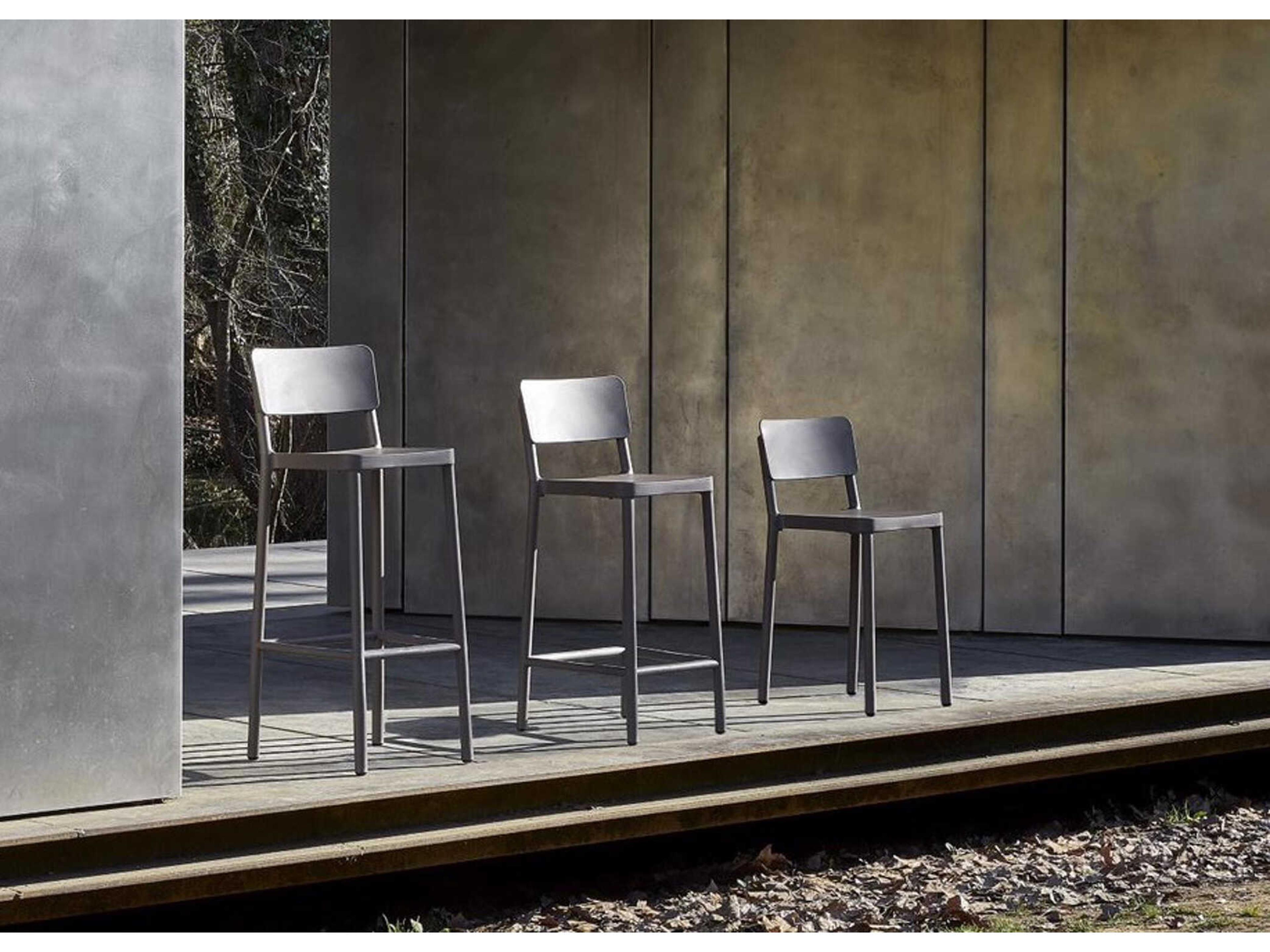 Resol Lisboa High Bar Chair Dark Grey Price Includes 4