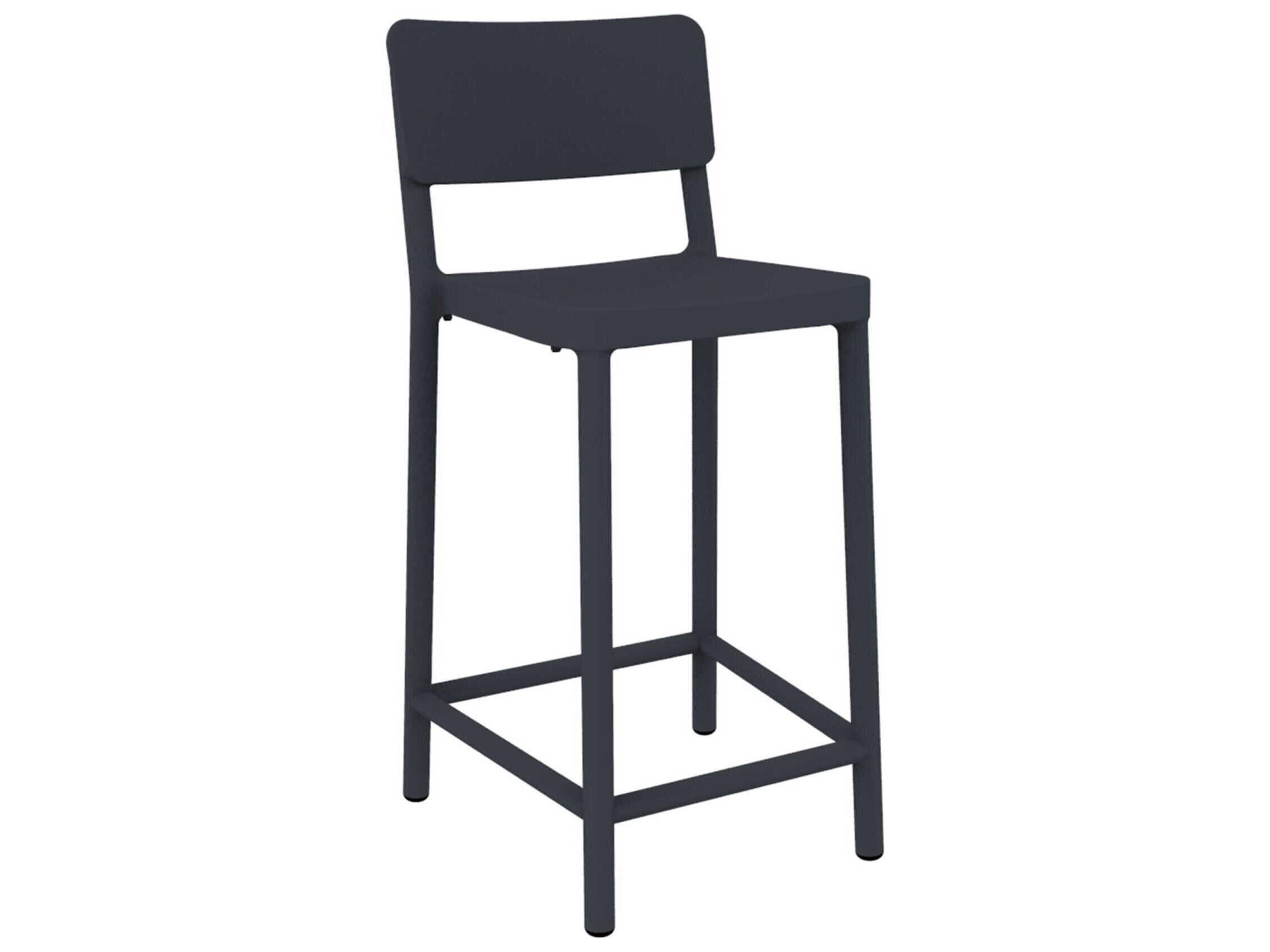Lisboa Medium Bar Chair Dark Grey Price Includes 4