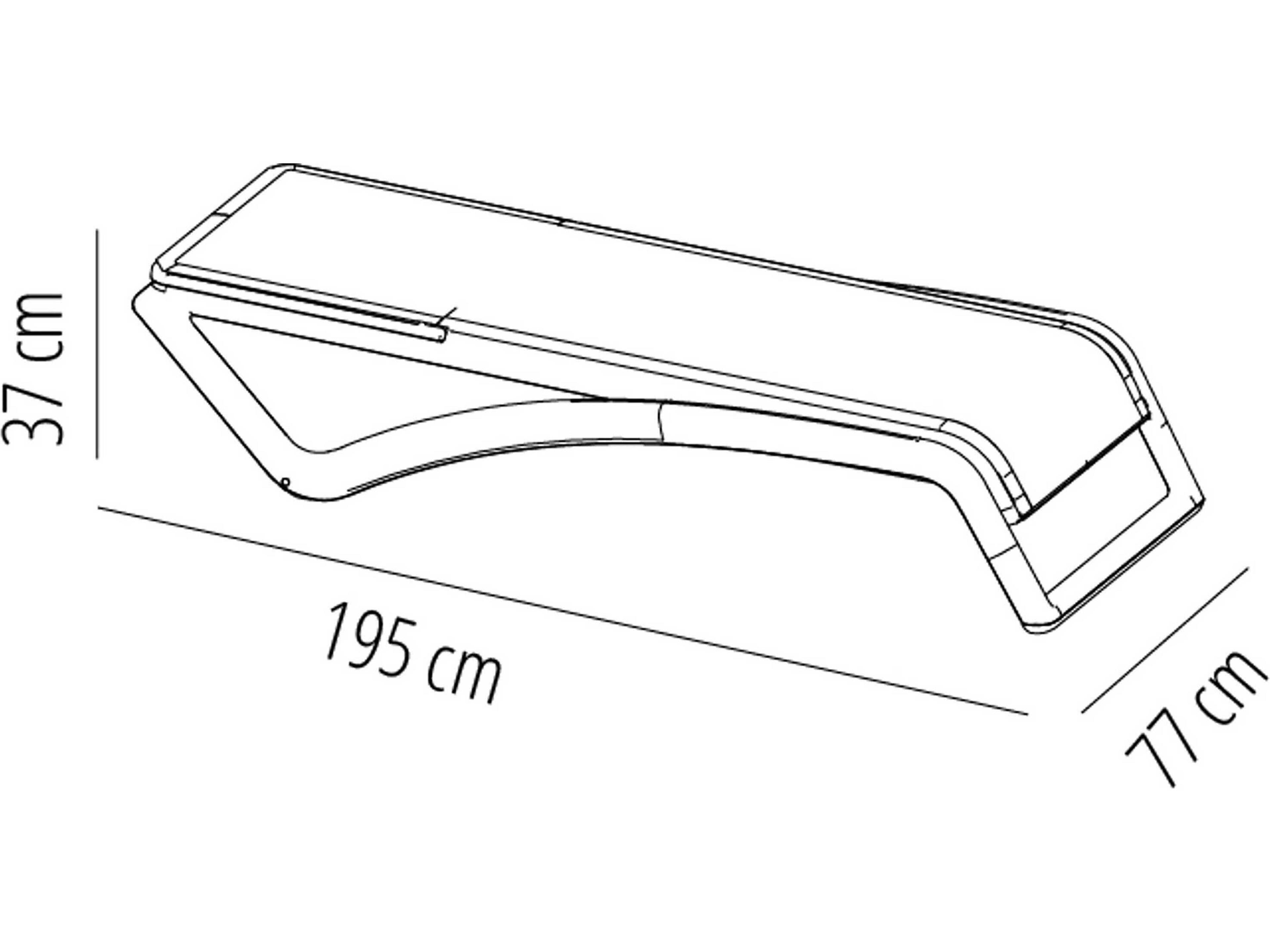 Sky Club Sunlounger White Structure Gray Textilene Price Includes 2