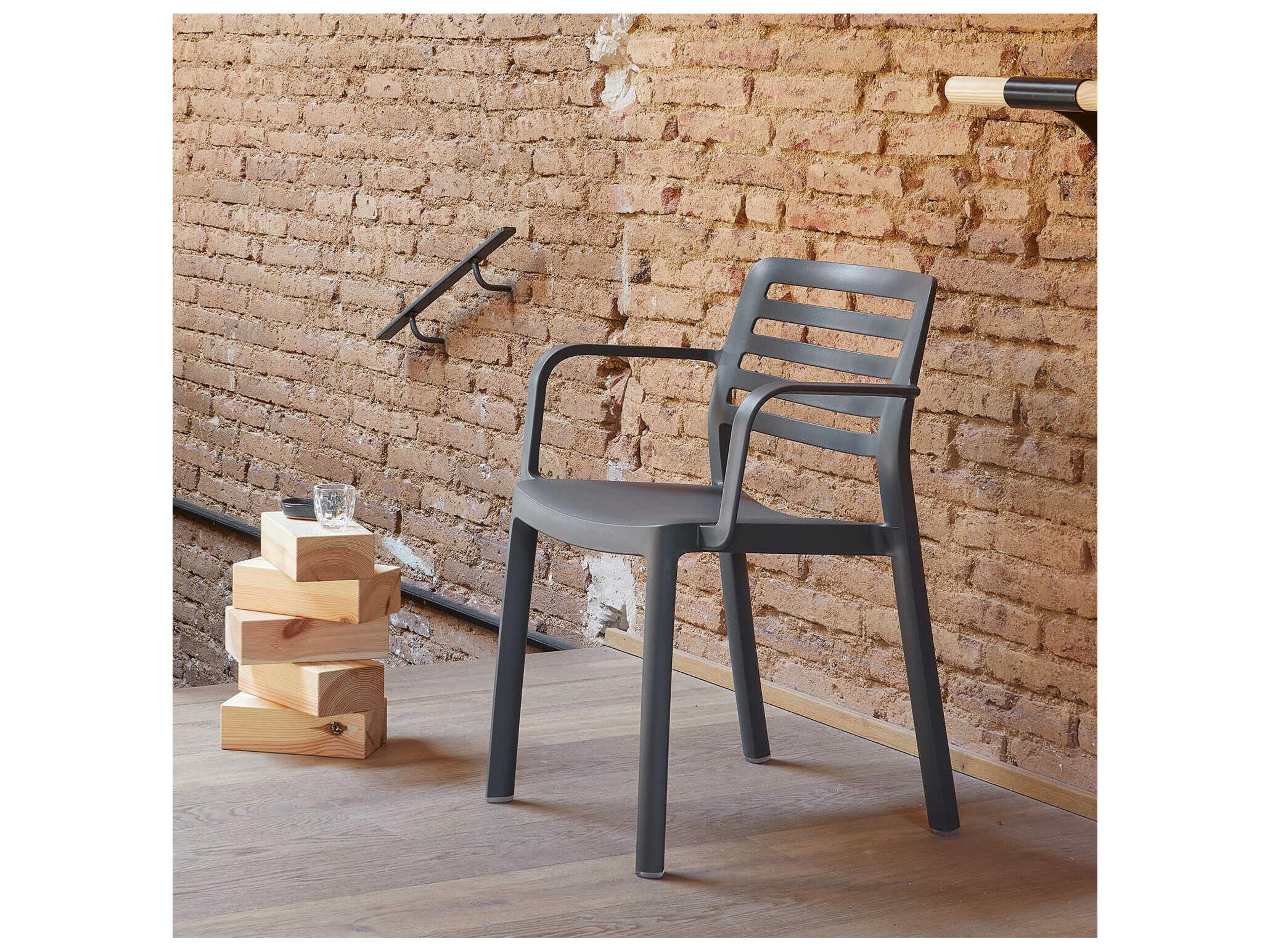 Resol Wind Dining Armchair Dark Grey Price Includes 4