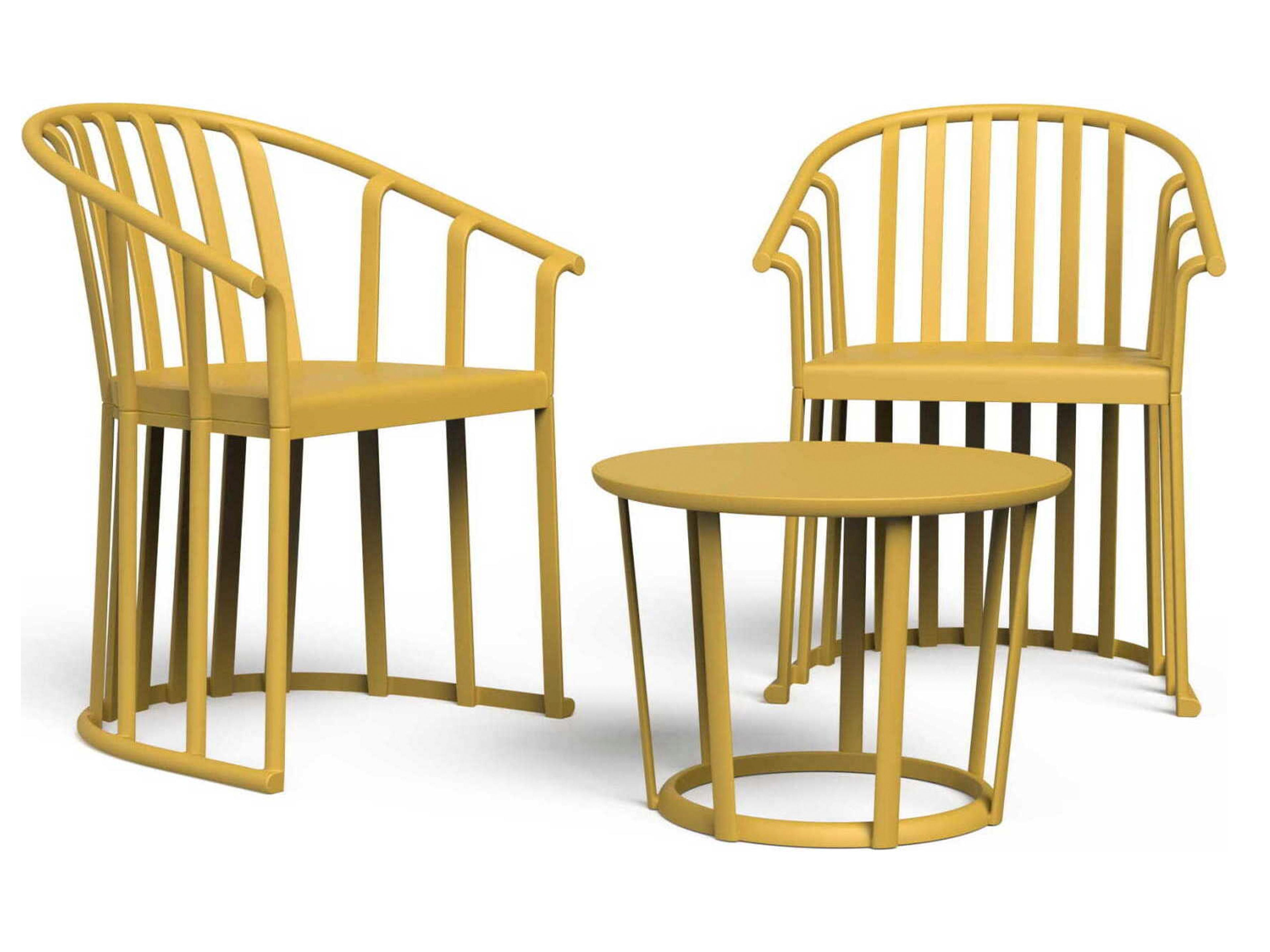 Raff 3 Piece Conversation Set Tuscan