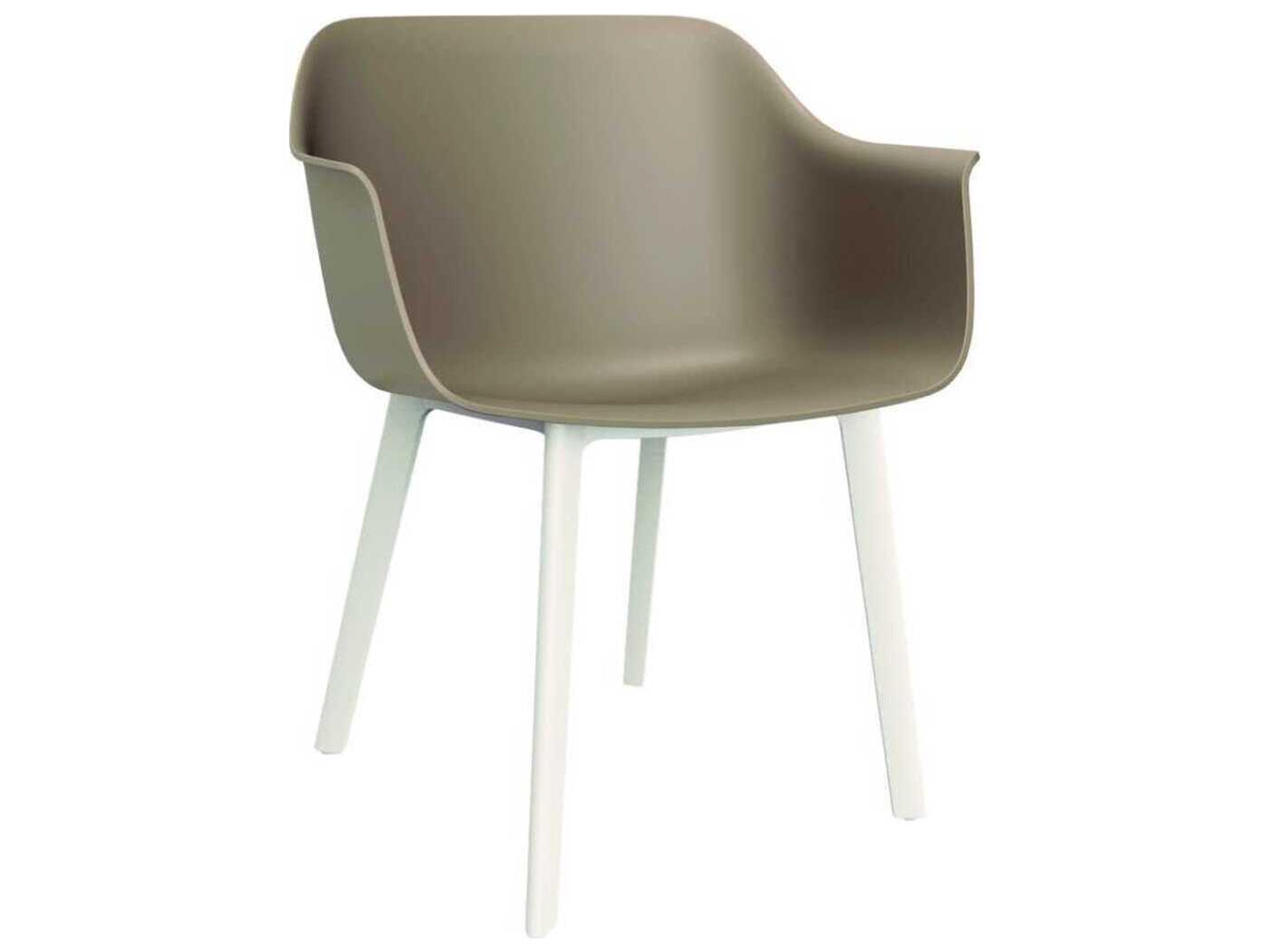 Shape Dining Armchair Click Sand White Price Includes 2