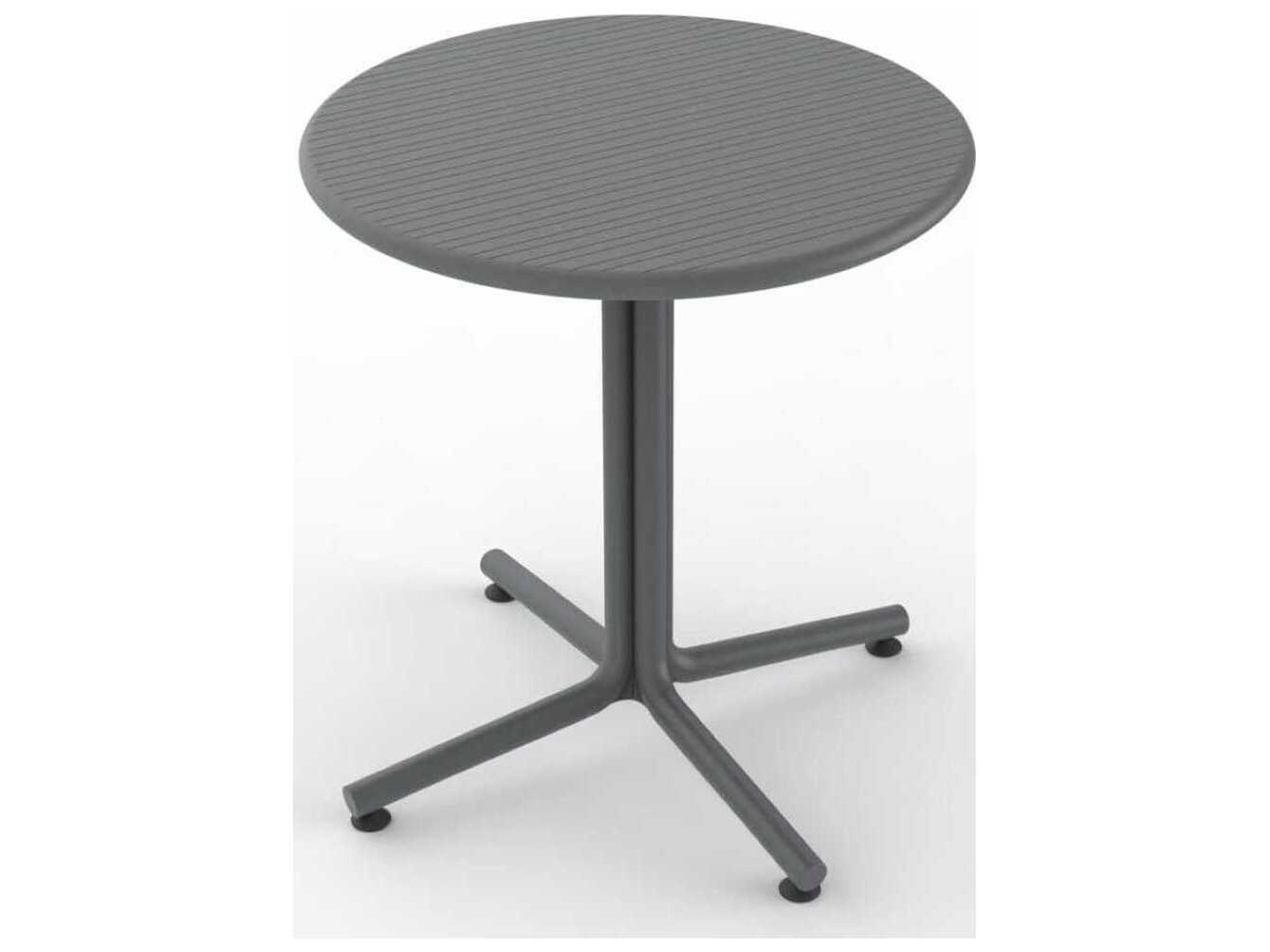 Bini Round Dining Table Dark Grey
