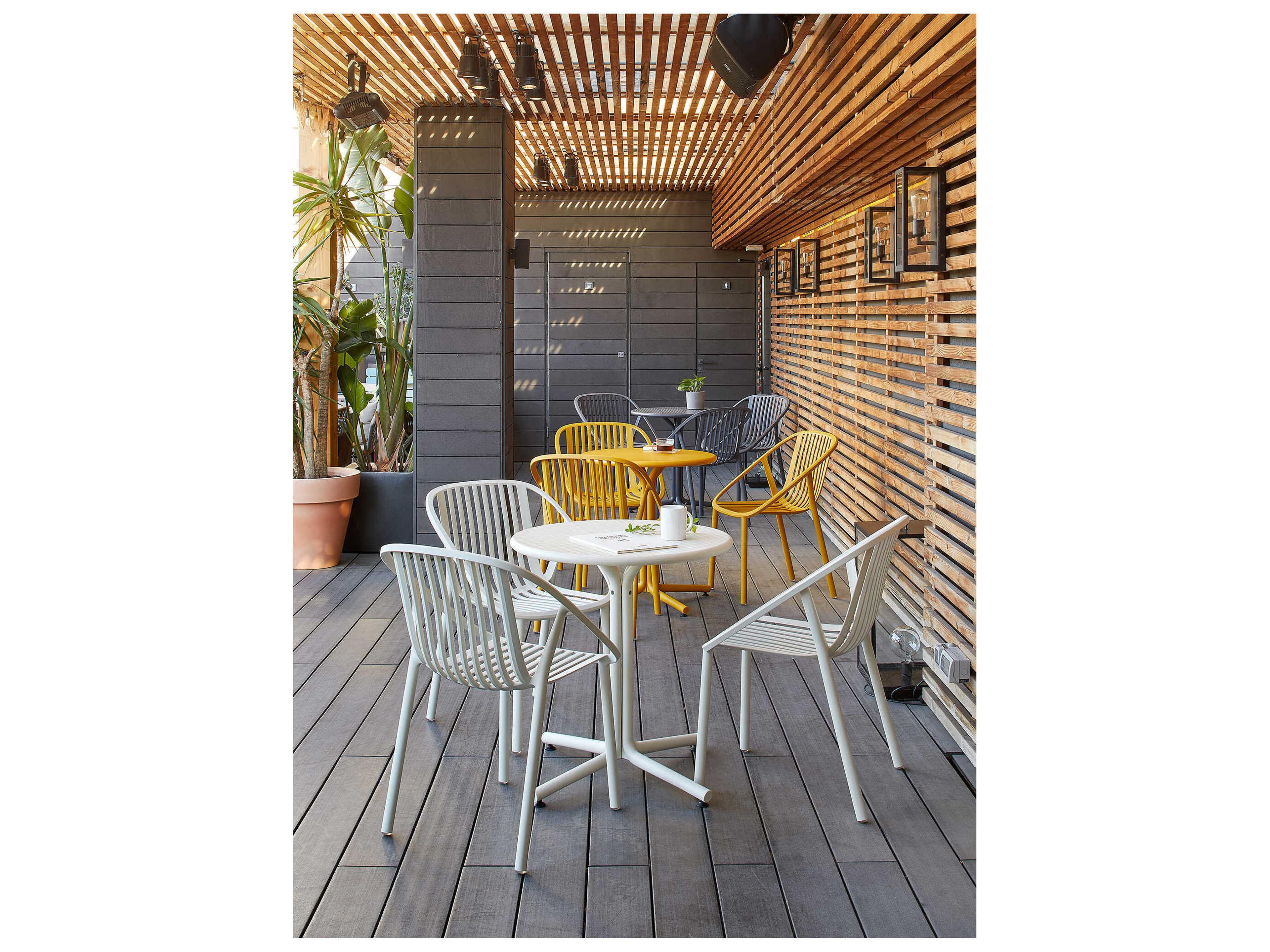 Resol Bini Round Dining Table Ivory