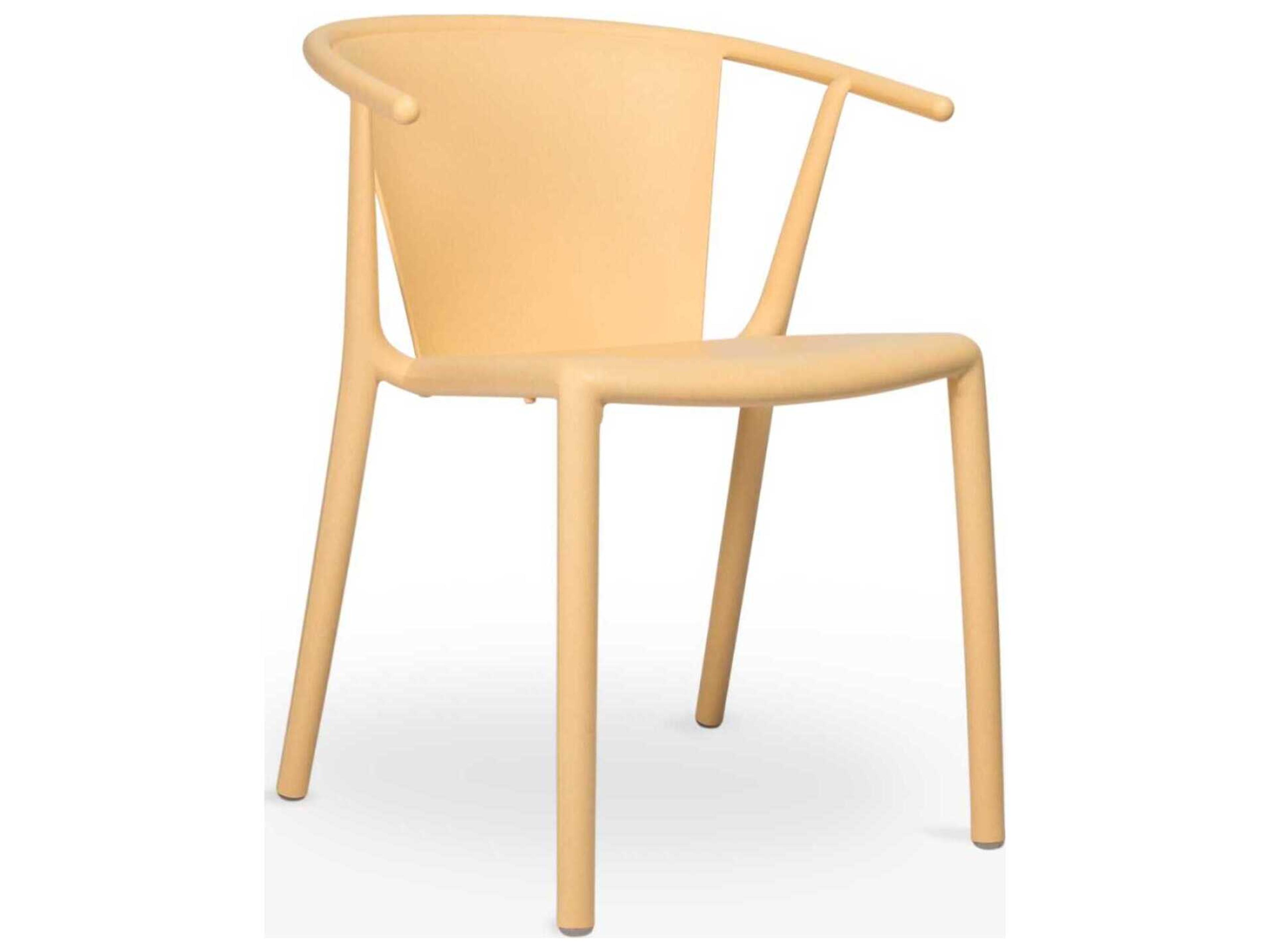 Steely Eco Recycled Dining Armchair Fire Yellow Price Includes 4