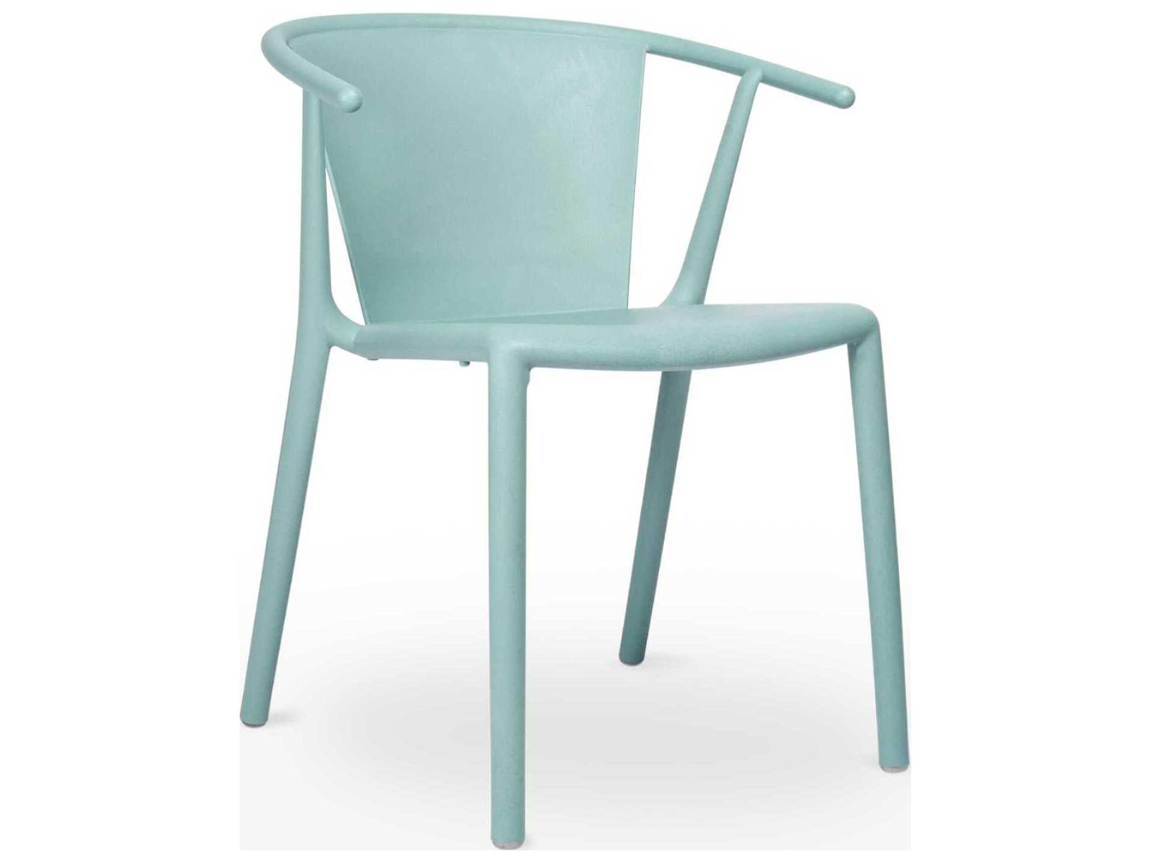 Steely Eco Recycled Dining Armchair Air Blue Price Includes 4