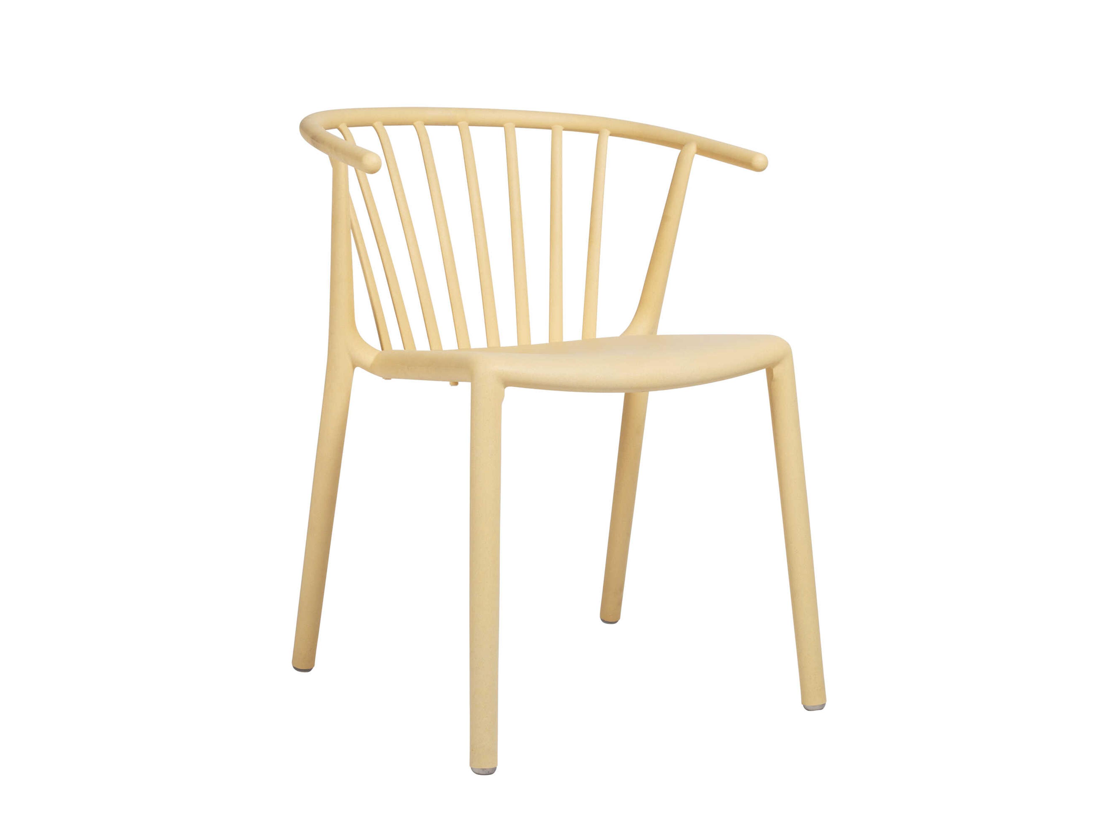 Woody Eco Recycled Dining Chair Fire Yellow Price Includes 25