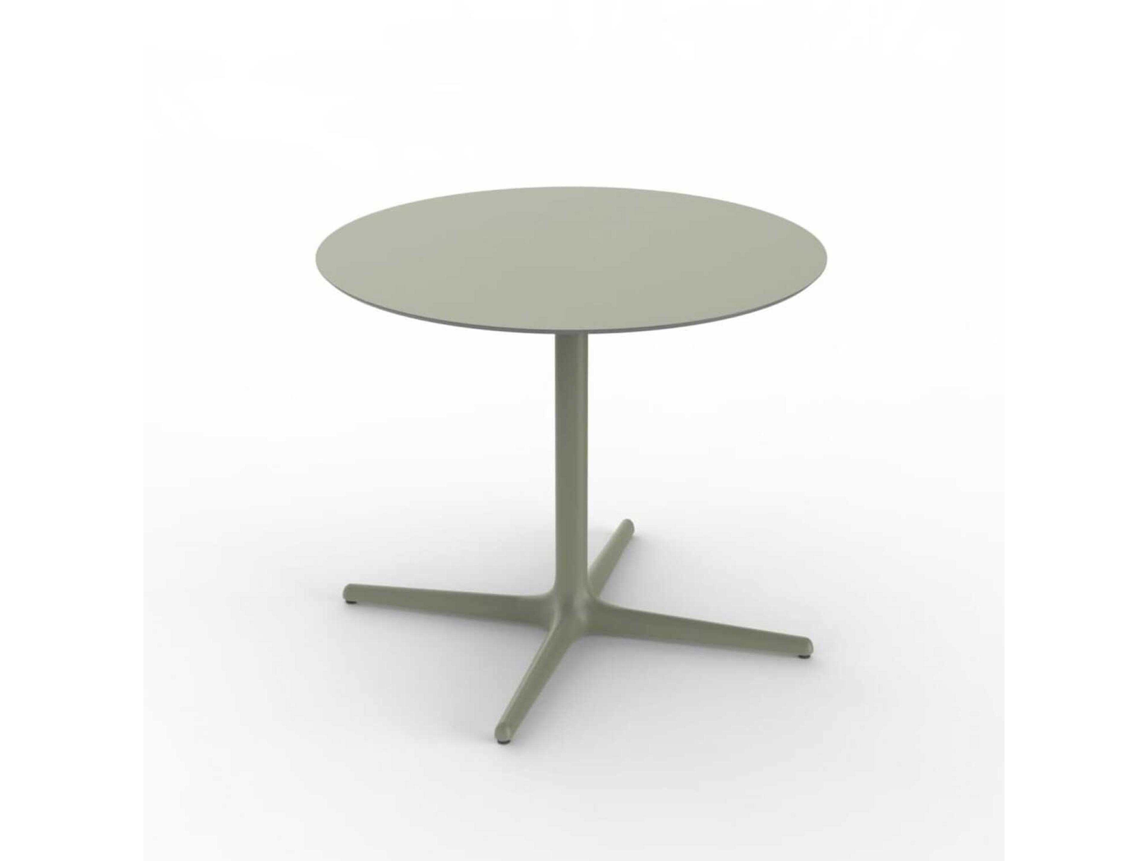 Toledo Round Dining Table 90" Diameter Greenish Grey