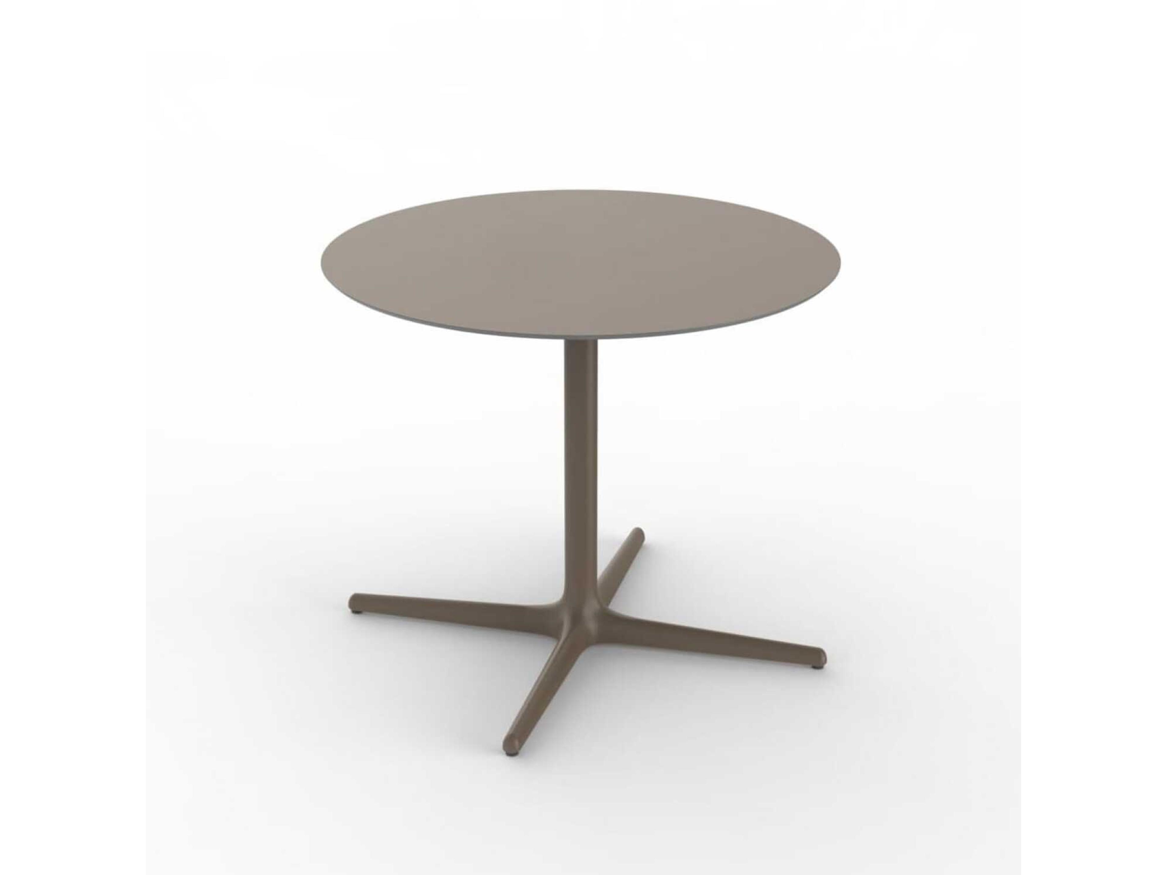 Toledo Round Dining Table 90" Diameter Chocolate