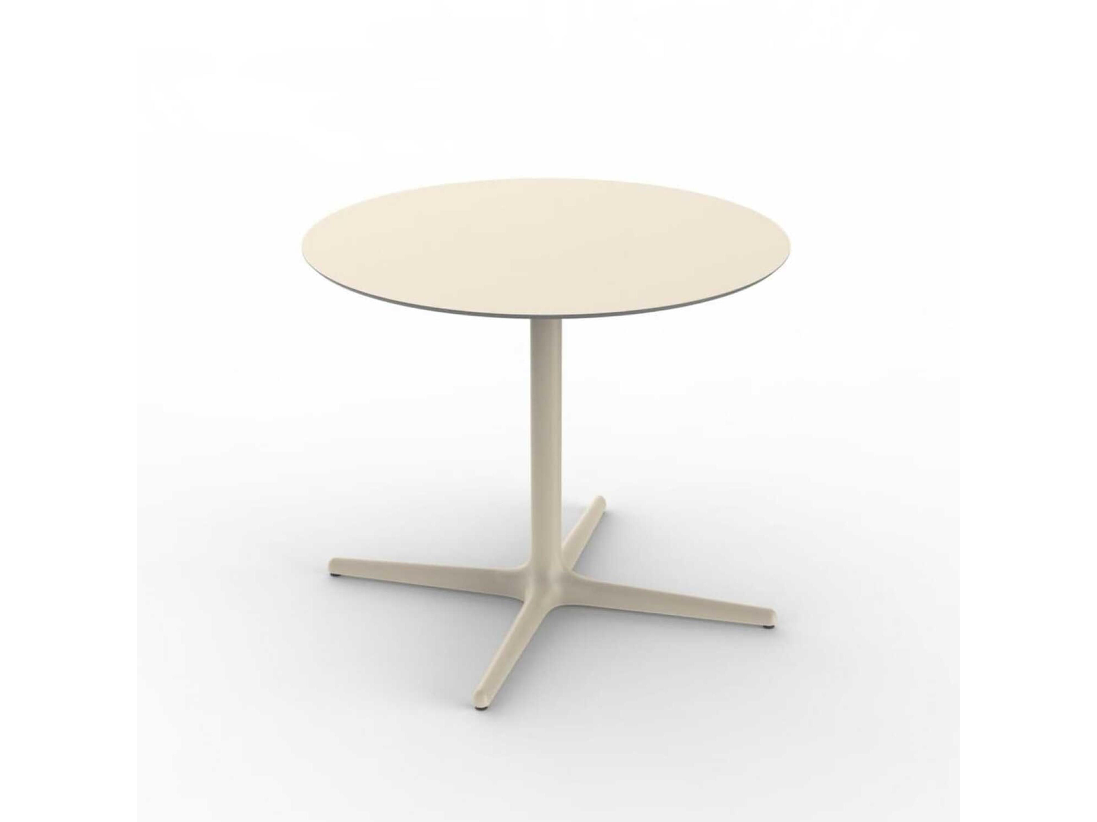 Toledo Round Dining Table 90" Diameter Ivory