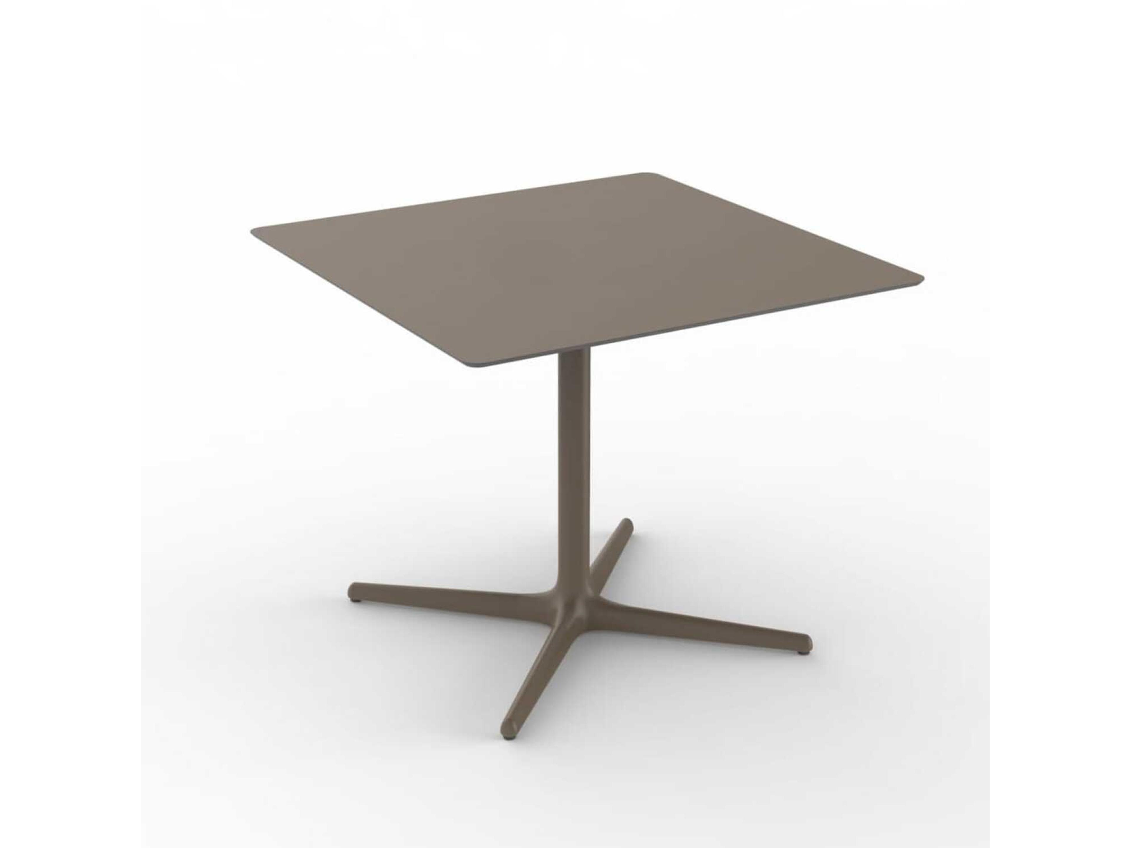 Toledo Square Dining Table 90x90 Chocolate