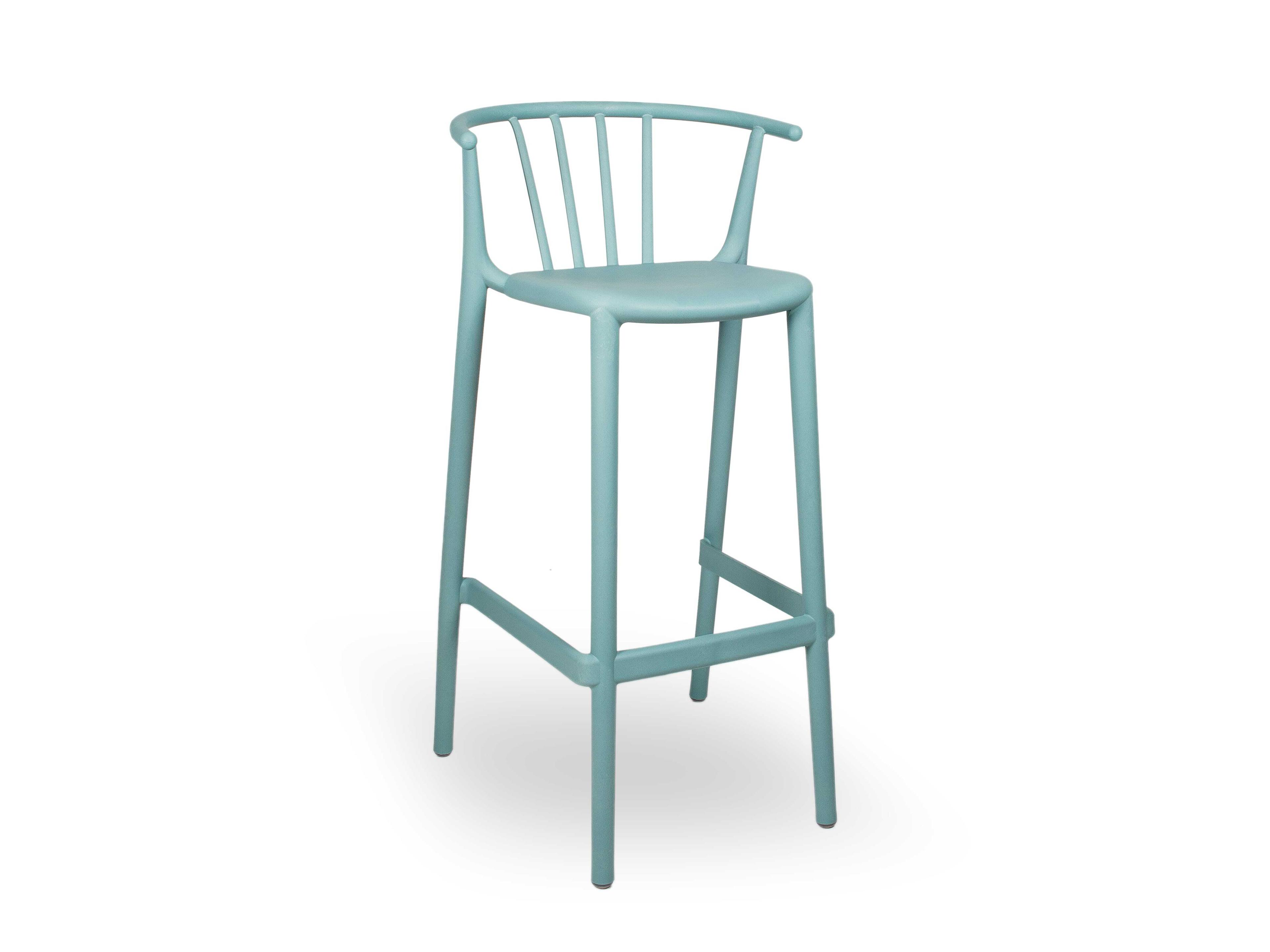 Woody Eco Recycled High Bar Chair Air Blue Price Includes 4