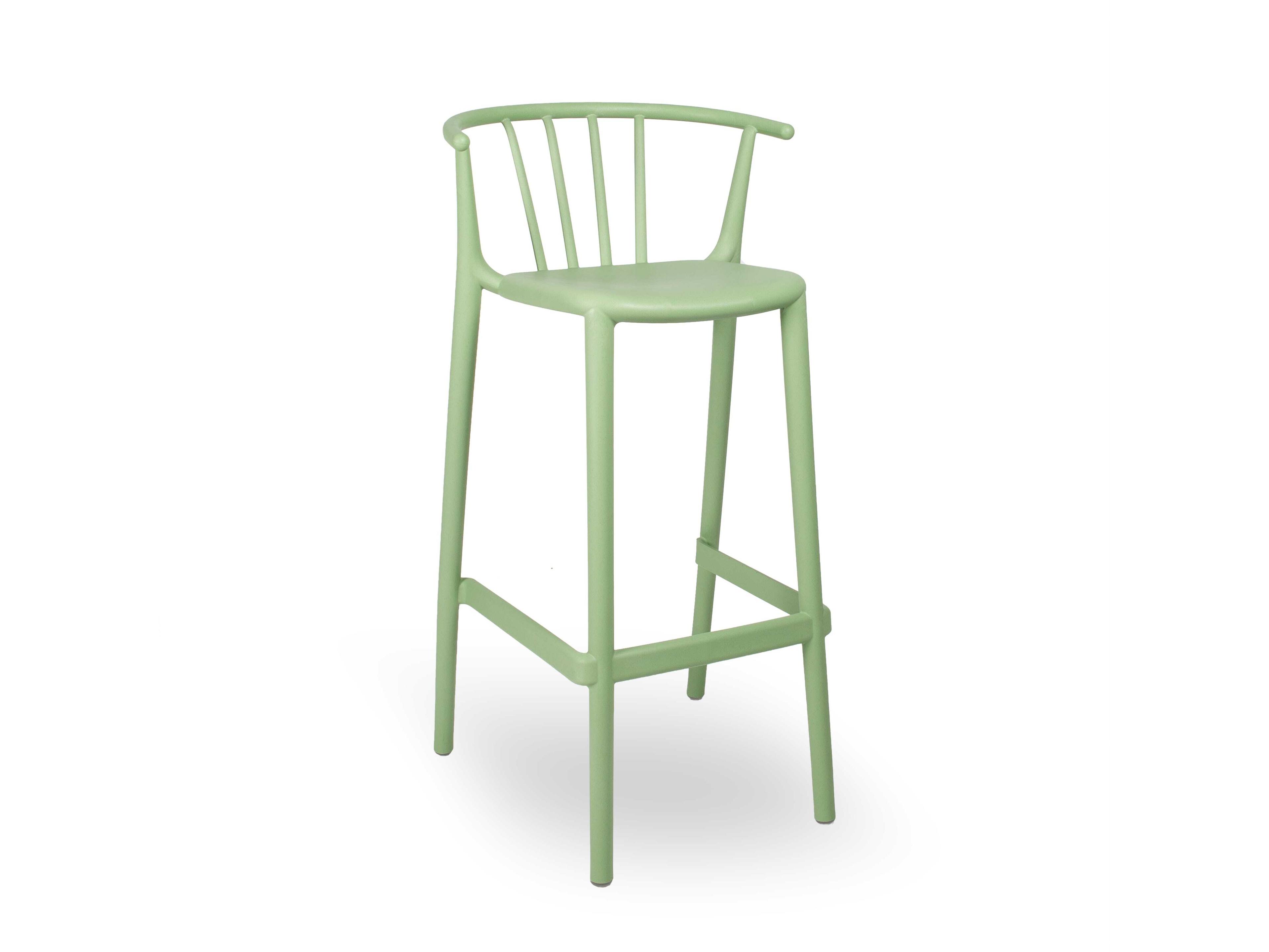 Woody Eco Recycled High Bar Chair Green Water Price Includes 4