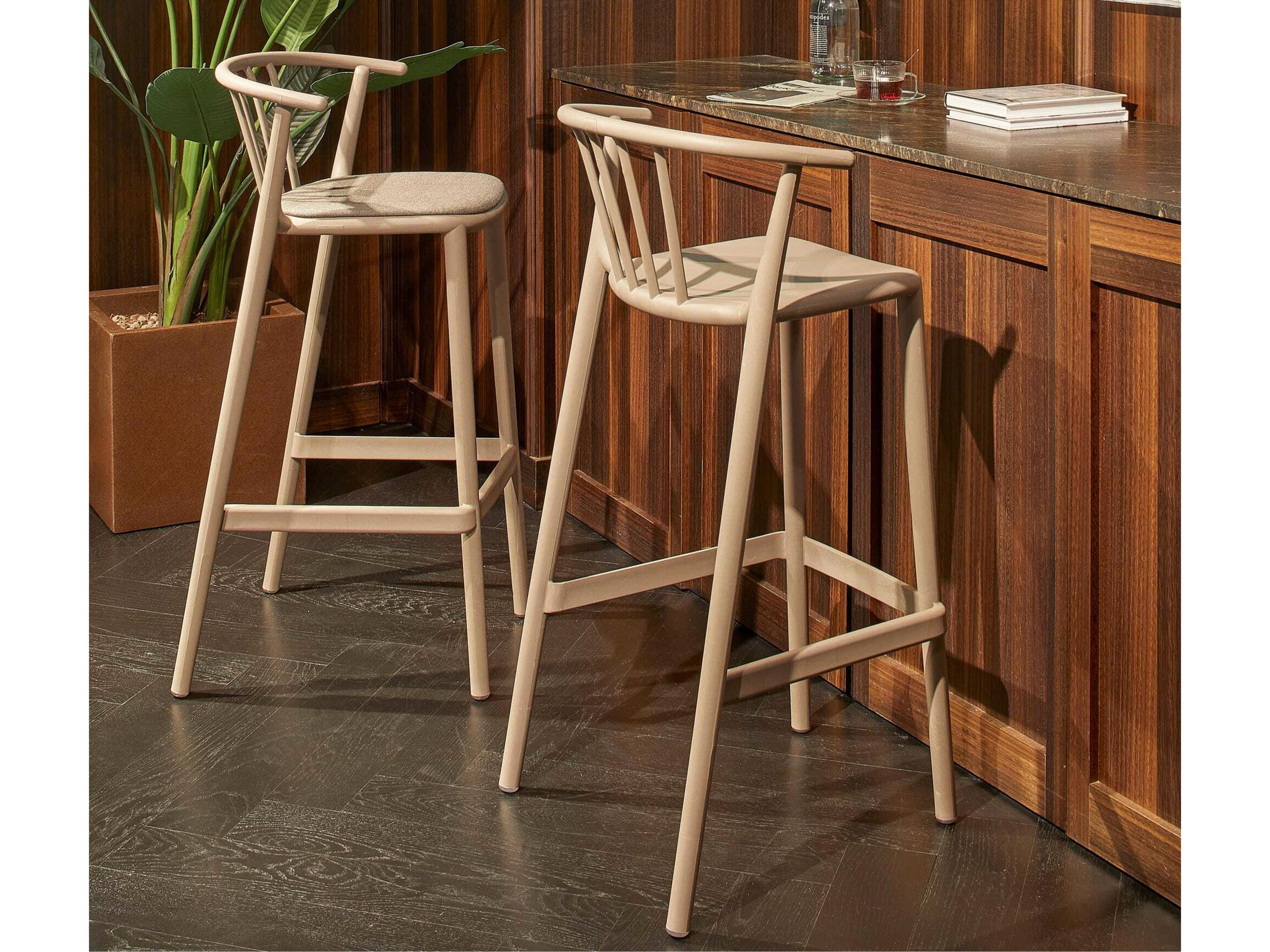 Resol Woody Eco Recycled High Bar Chair Green Water Price Includes 4