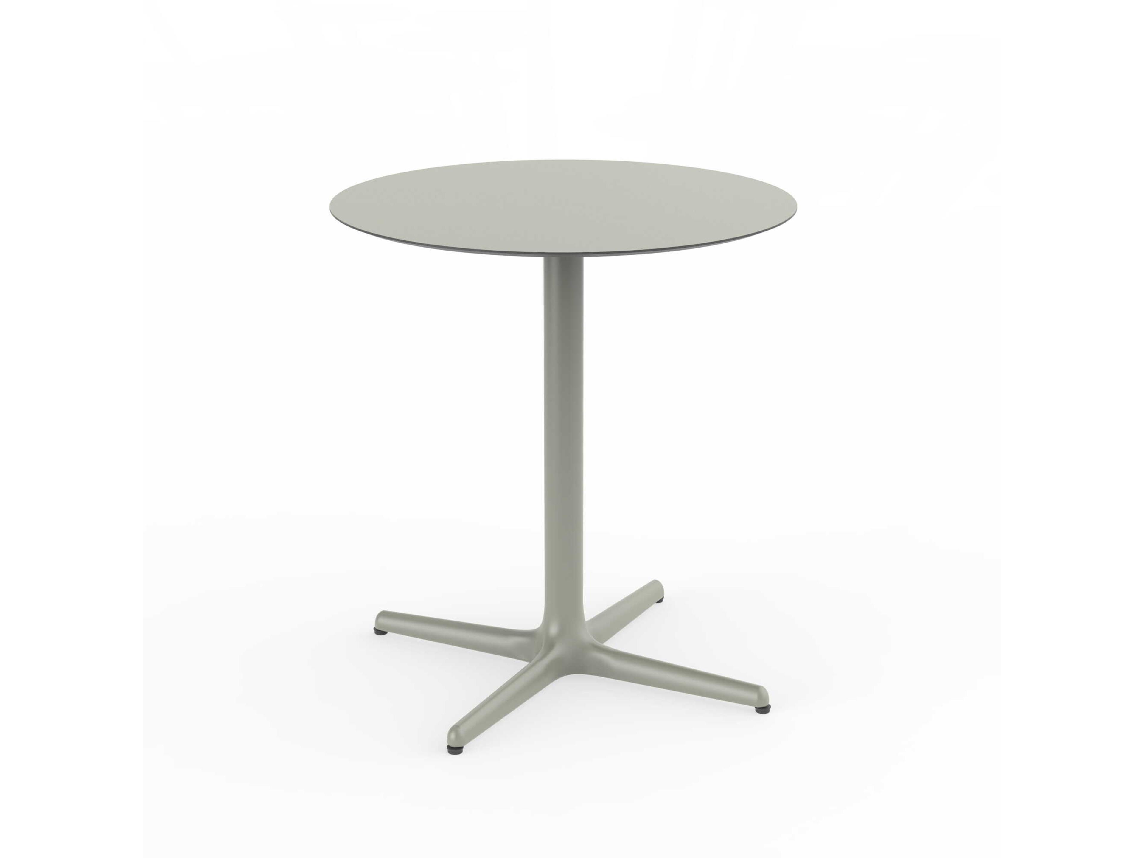 Toledo Round Dining Table 70" Diameter Greenish Grey