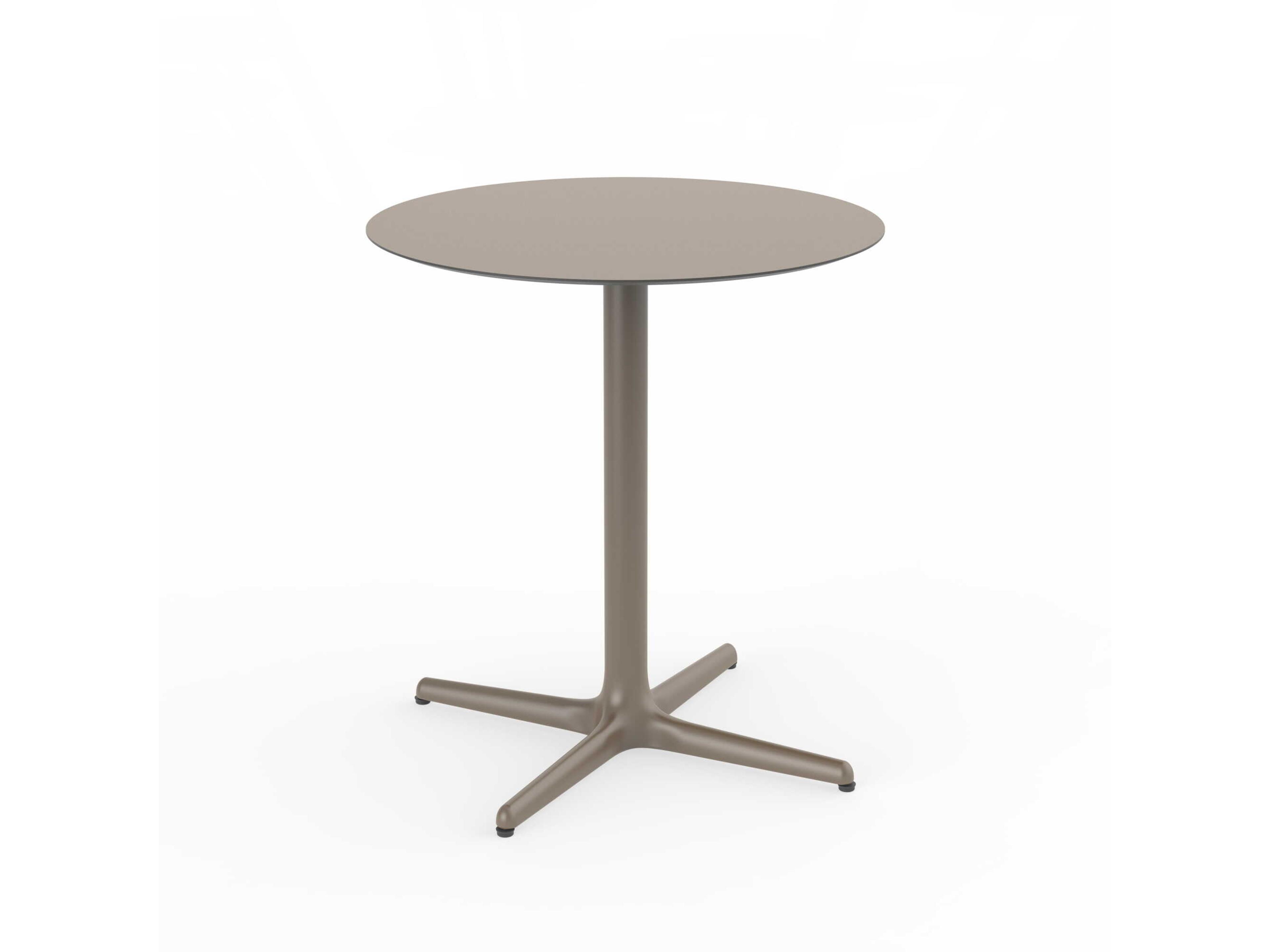 Toledo Round Dining Table 70" Diameter Chocolate