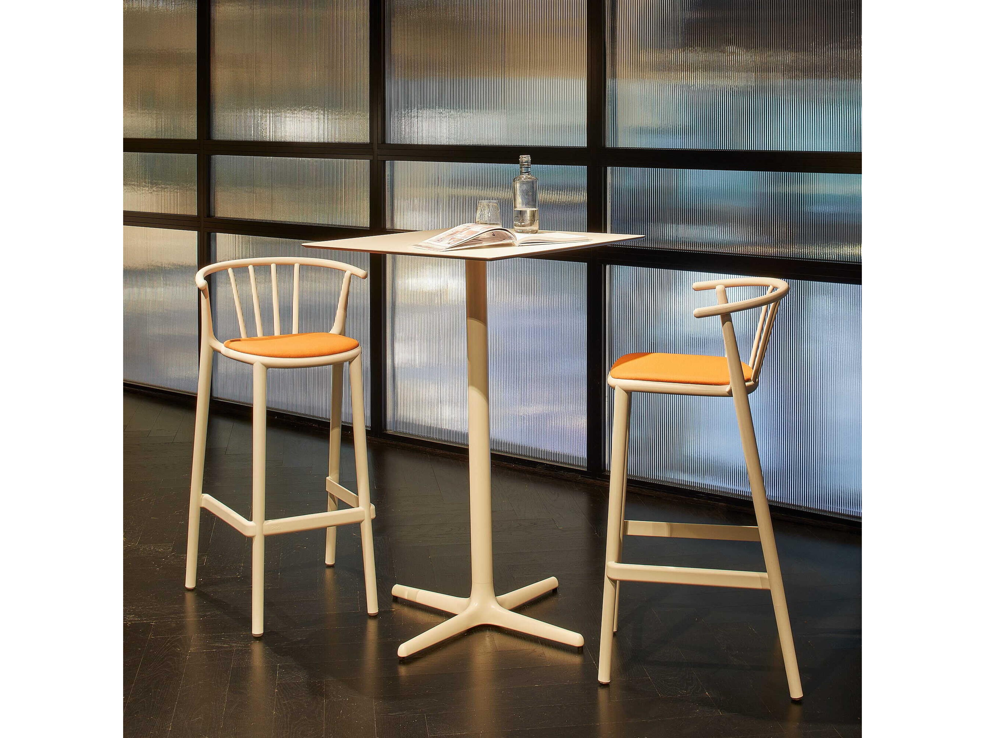 Resol Toledo Round Bar Table Greenish Grey