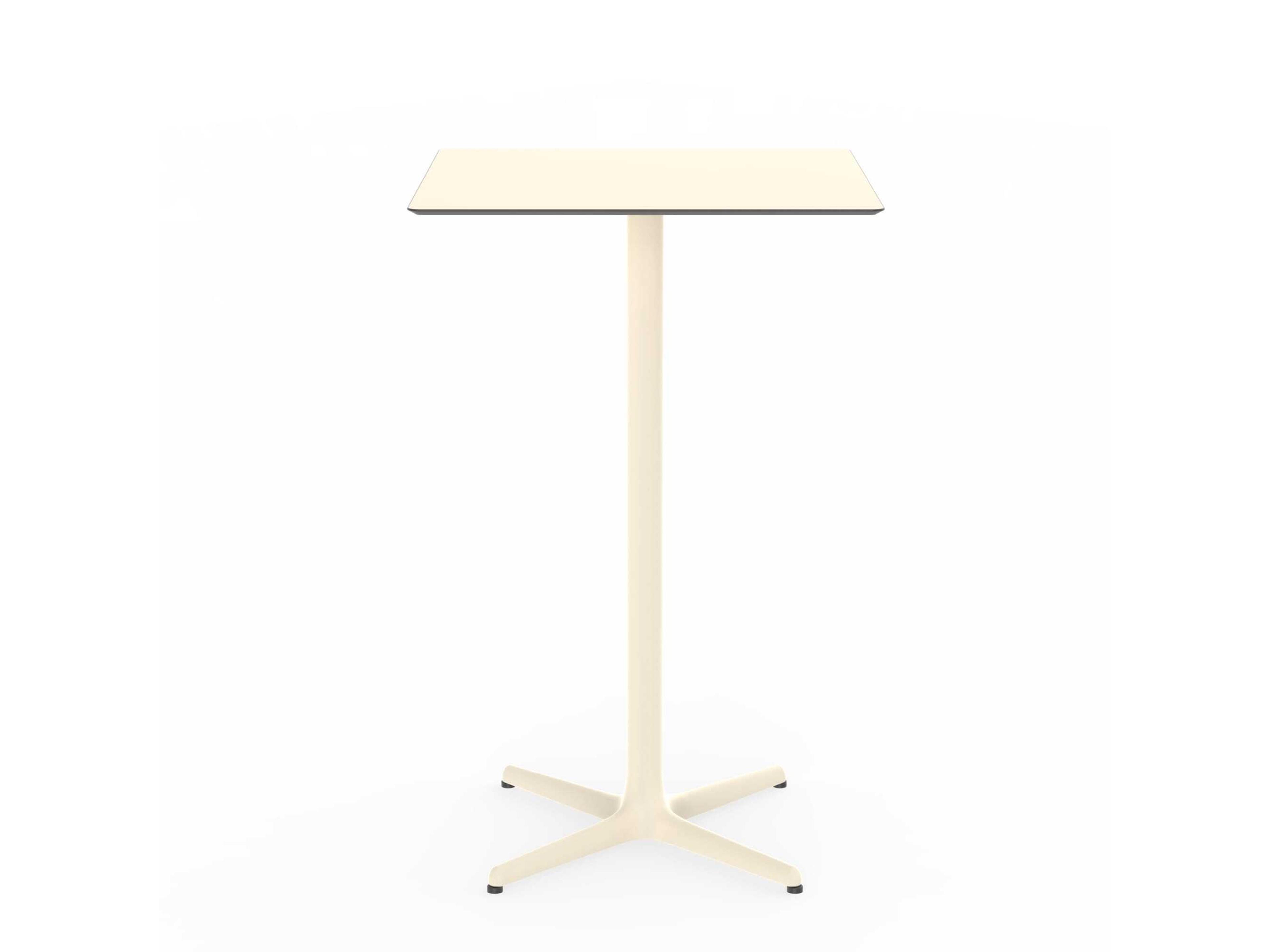Toledo Square Bar Table Ivory Indoor Outdoor