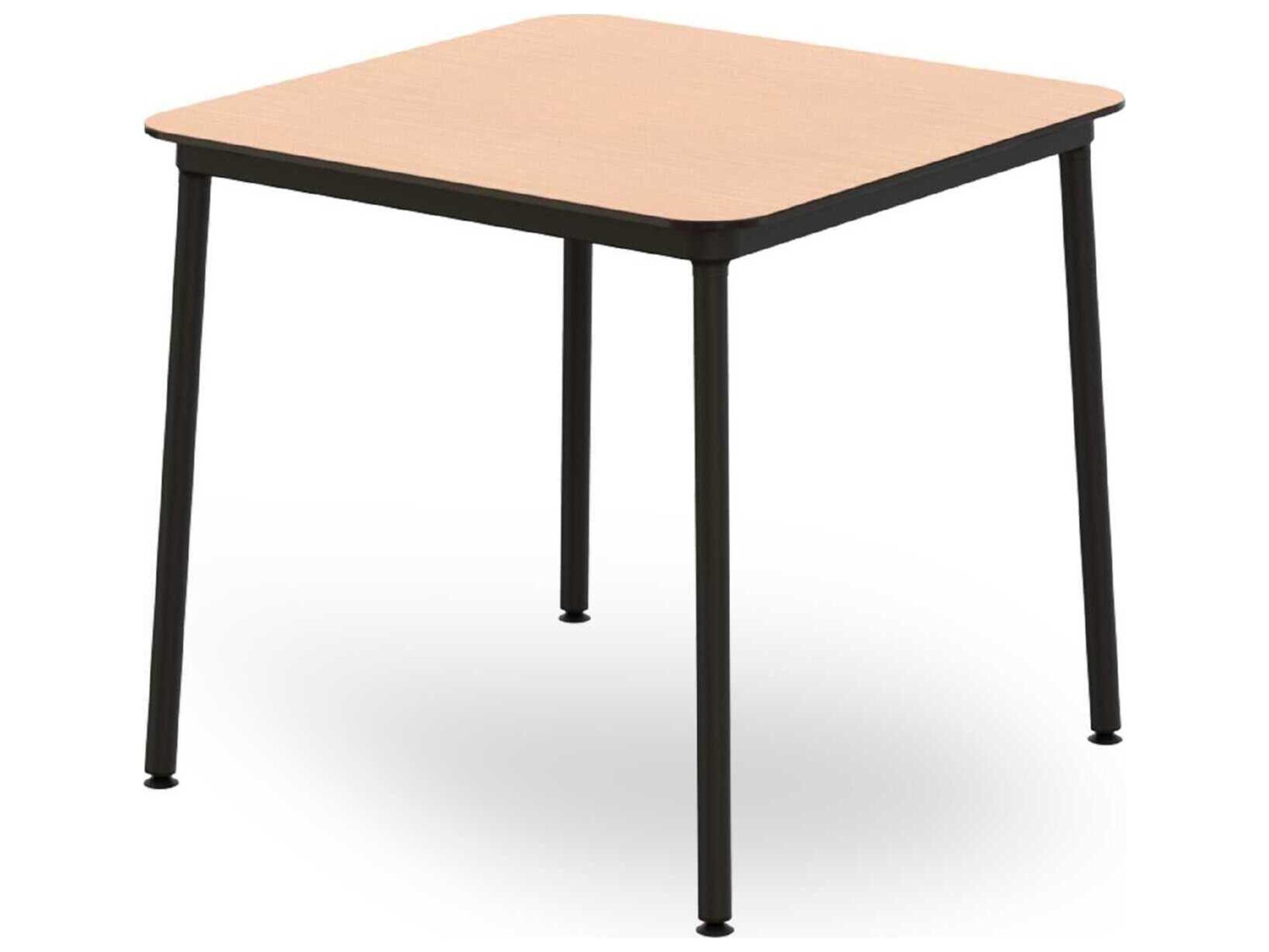 Hub Square Dining Table 31x31 Natural Oak