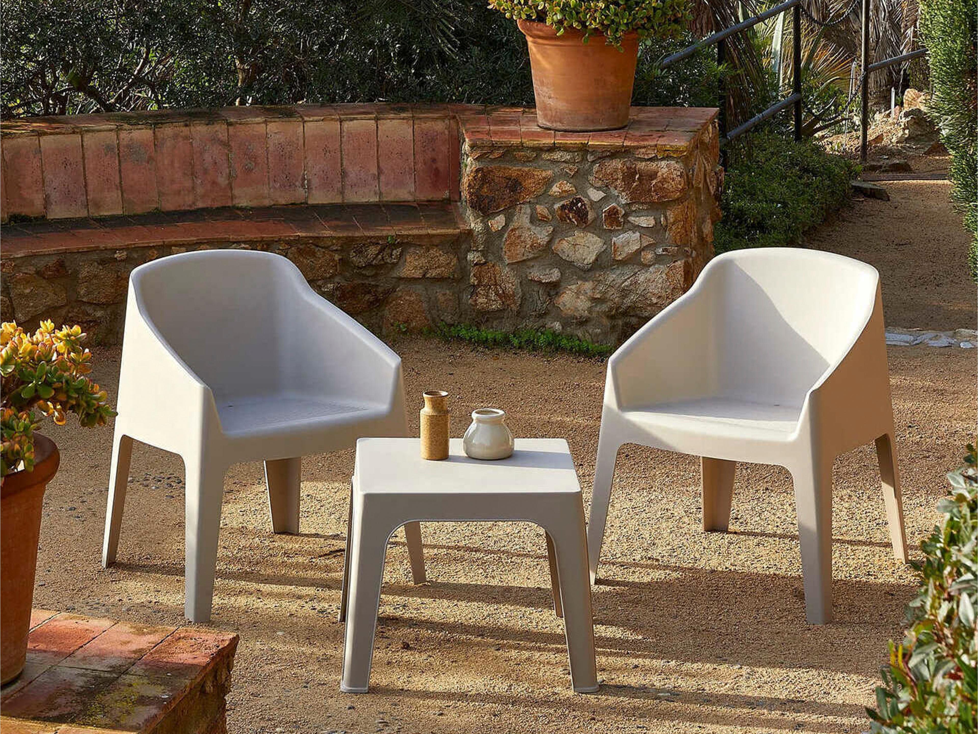 Resol Baku 3 Piece Recycled Conversation Set with Cushions Sand