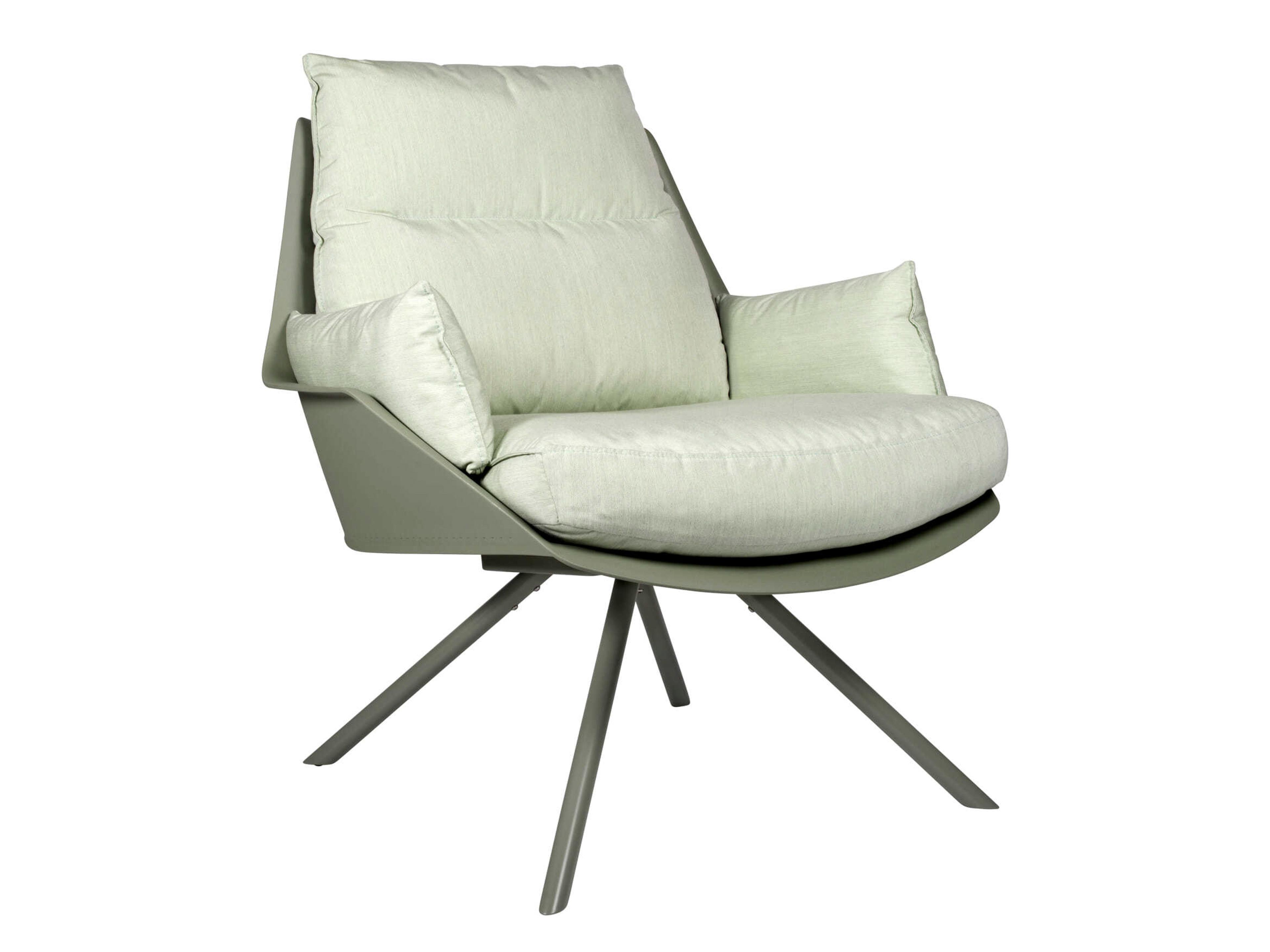 Anou Lounge Chair Greenish Grey