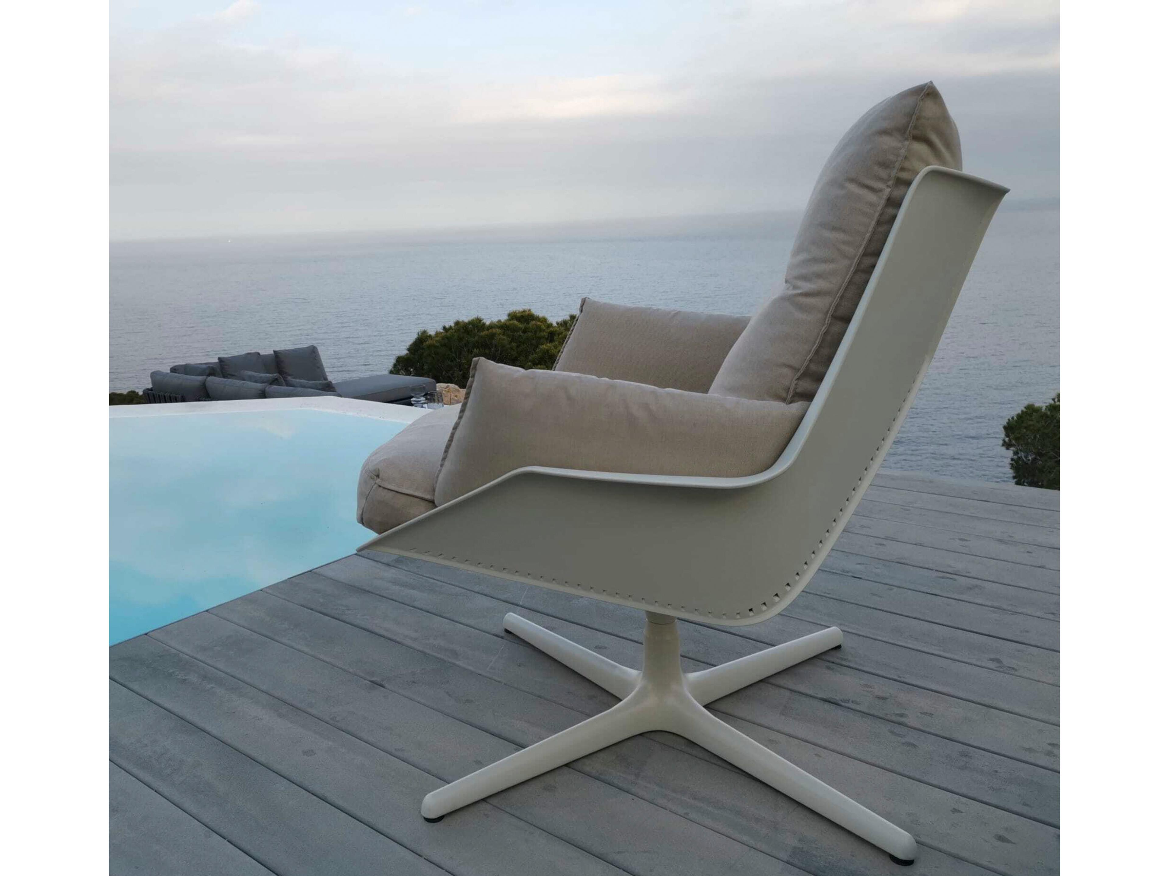 Resol Anou Toledo Lounge Chair Turquoise Adriatic