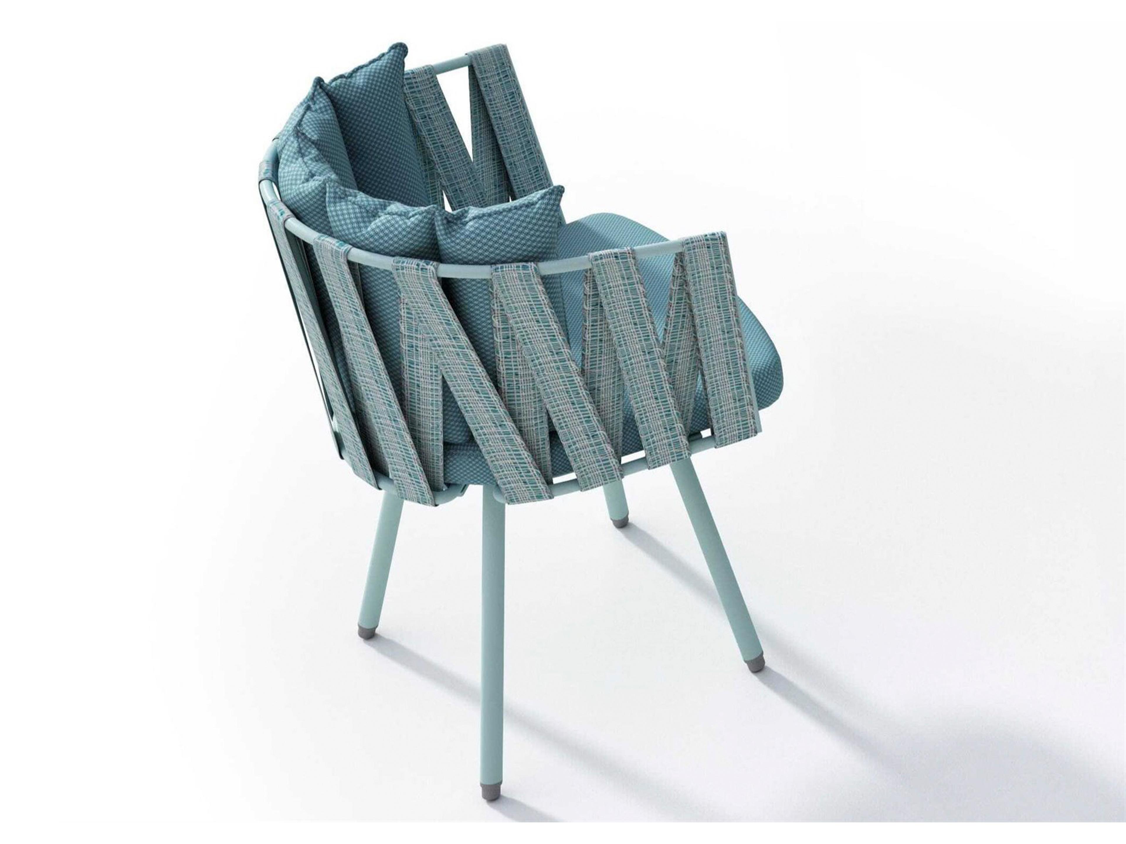 Anthea Dining Chair Sky Blue