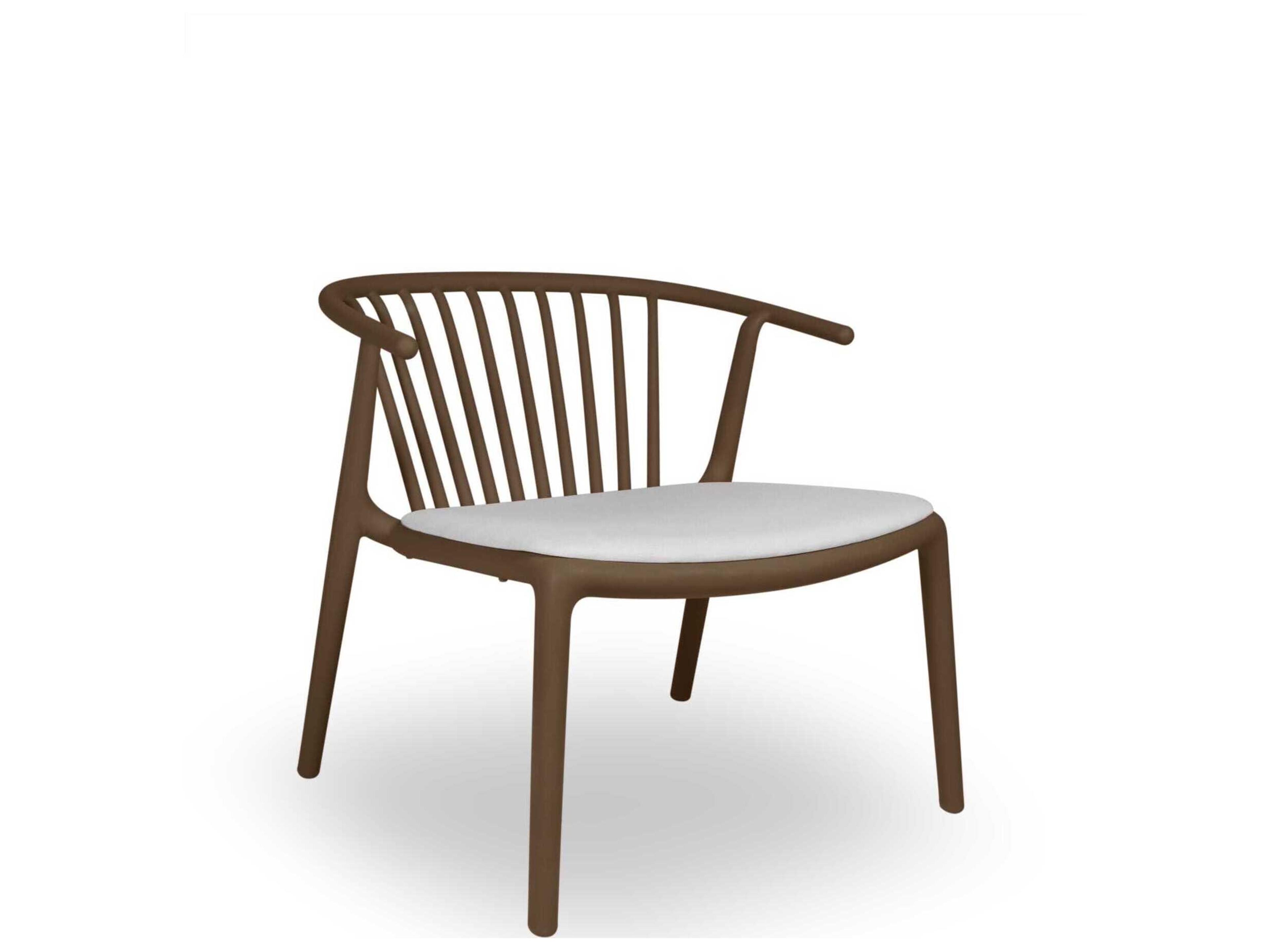 Woody Upholstered Lounge Chair Chocolate Linen Price Includes 2